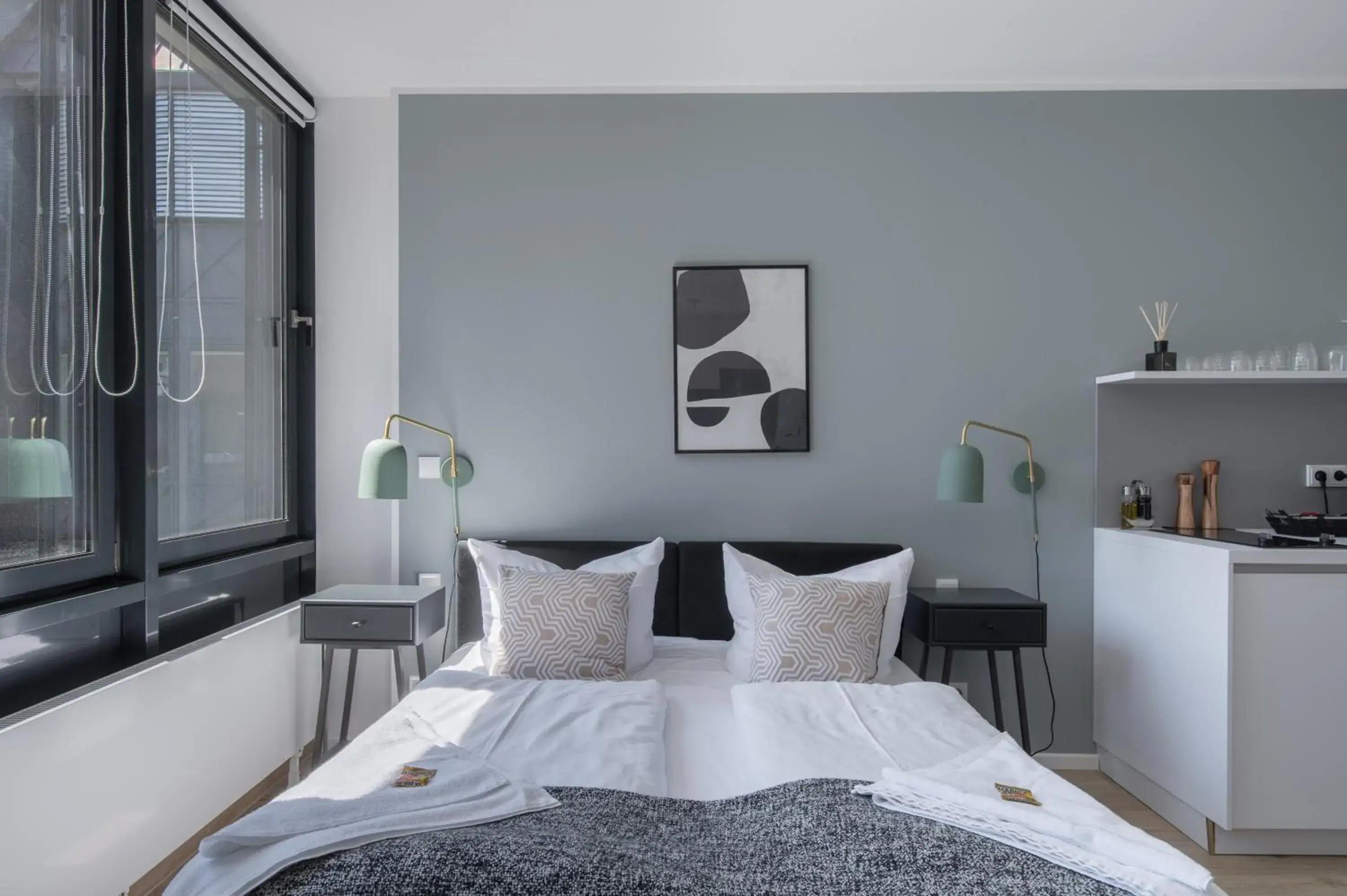 Suite L with sofa bed in Limehome Flensburg Holm Suite L with sofa bed in Limehome Flensburg Holm