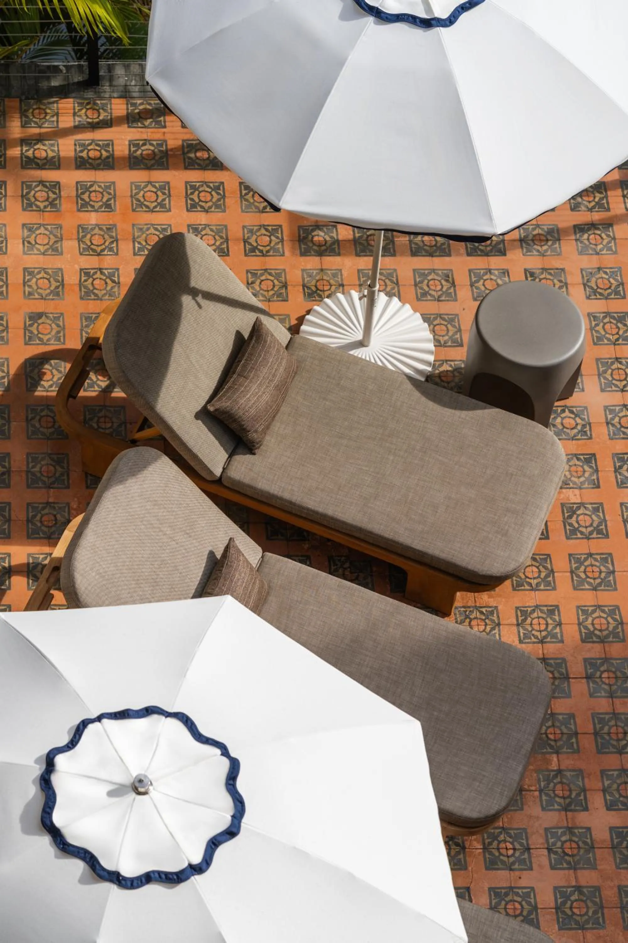 sunbed in Balfour Miami Beach, a Registry Collection Hotel