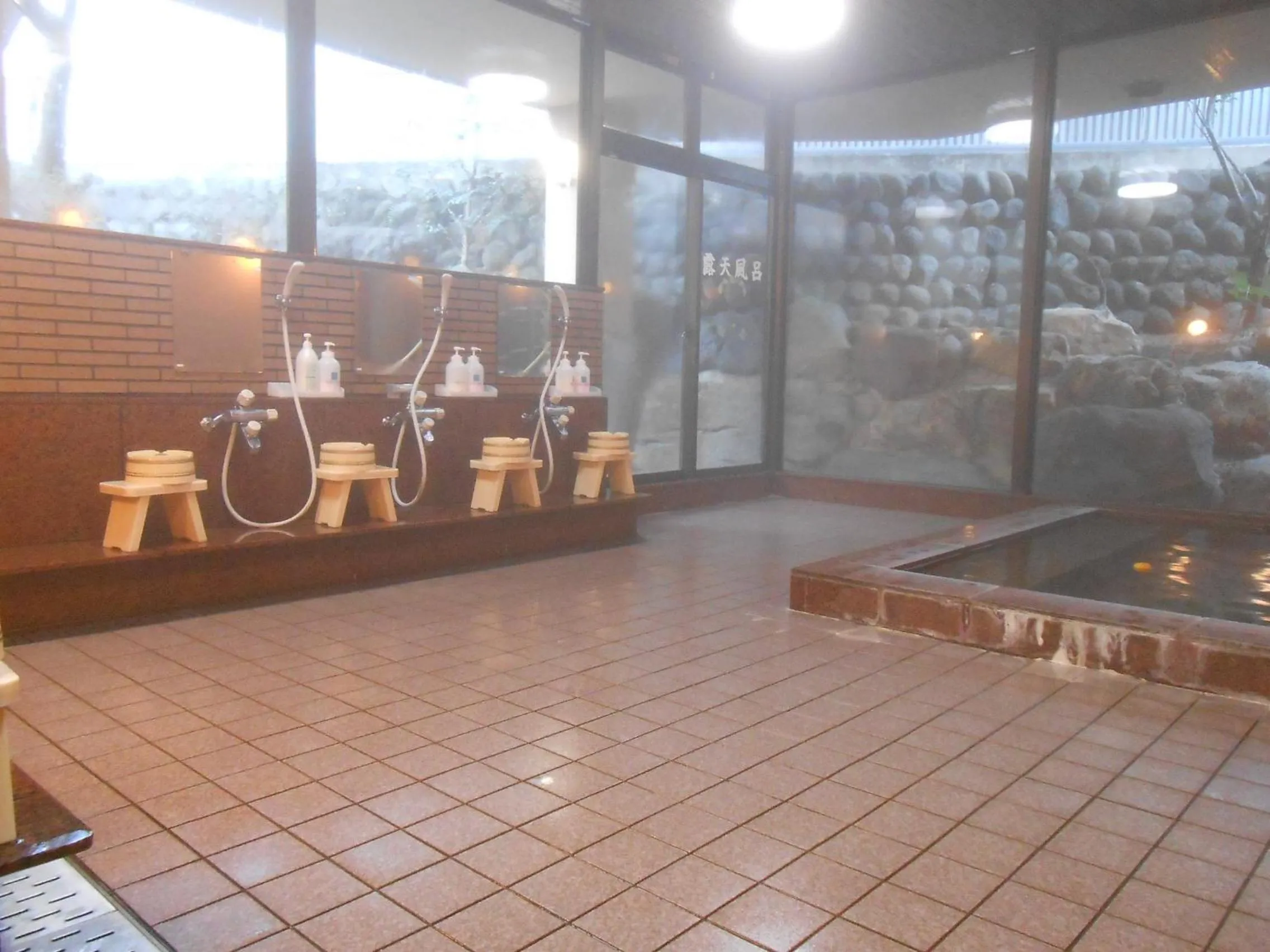 Hot Spring Bath in Hotel Kinu