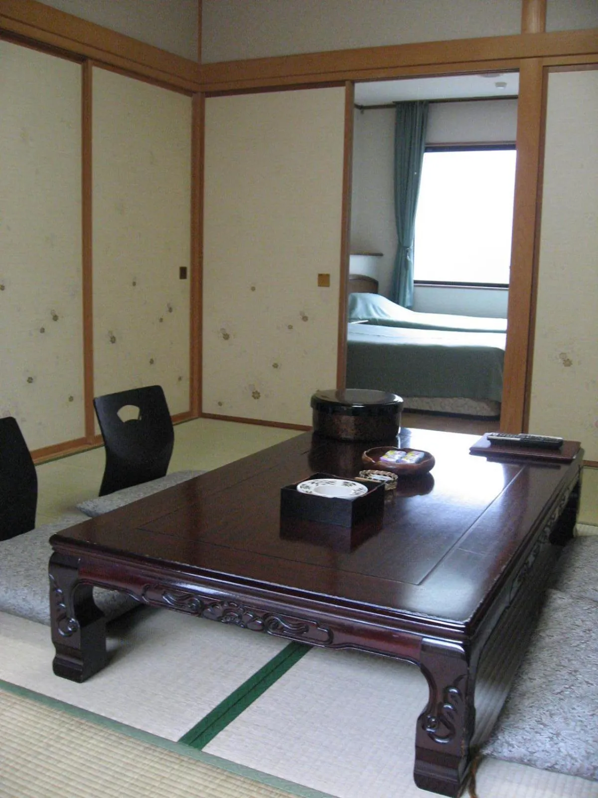 Seating area in Hotel Kinu