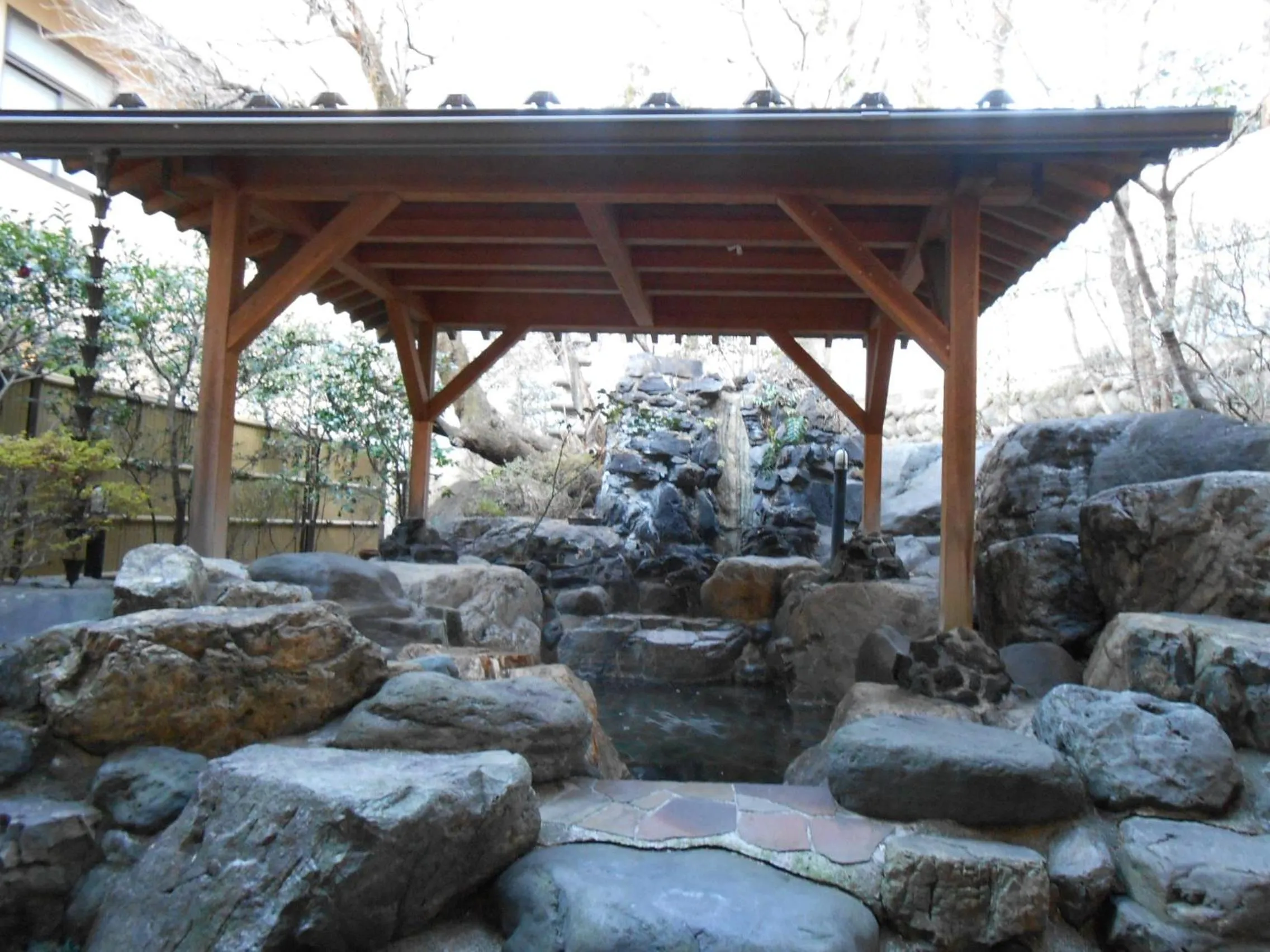Hot Spring Bath in Hotel Kinu