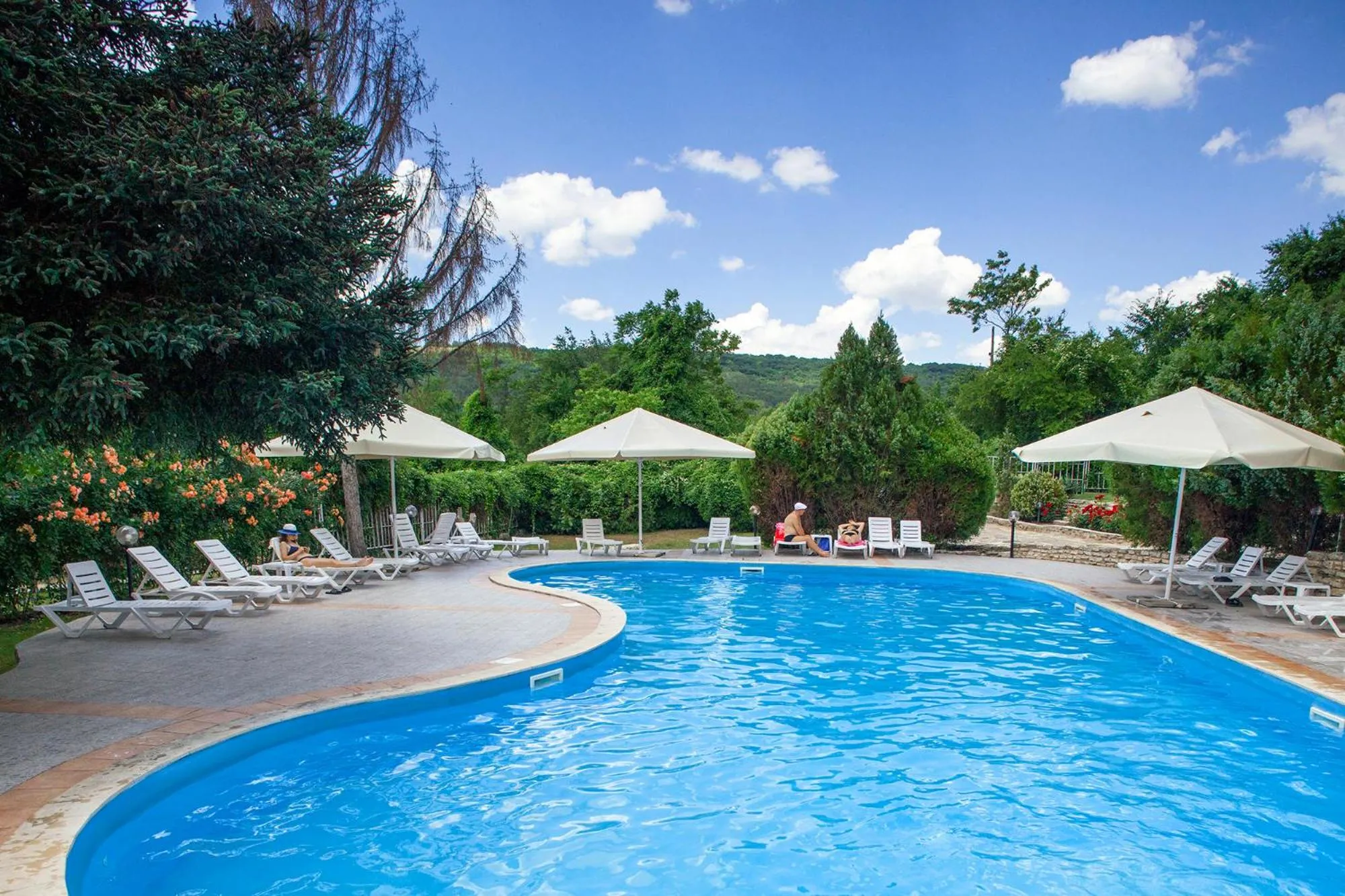 Swimming pool in Hotel Naslada