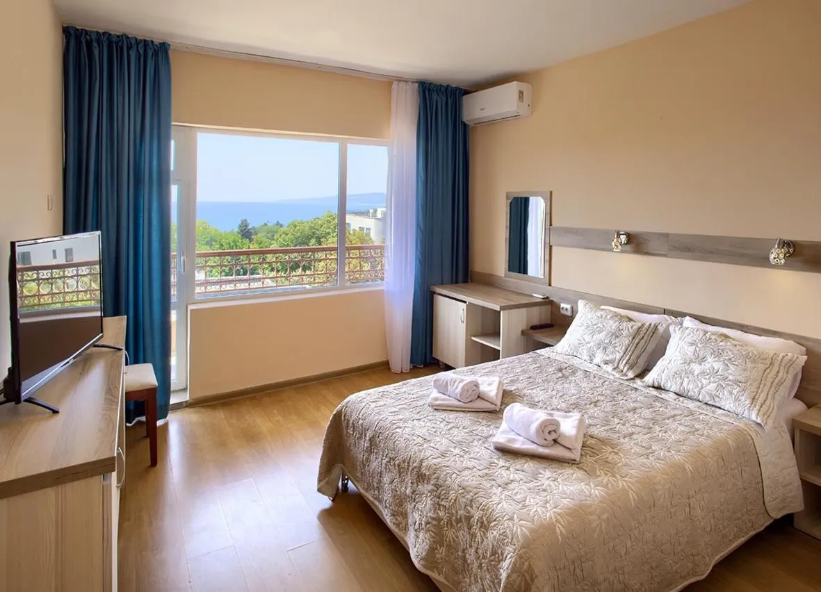 Bed in Hotel Naslada