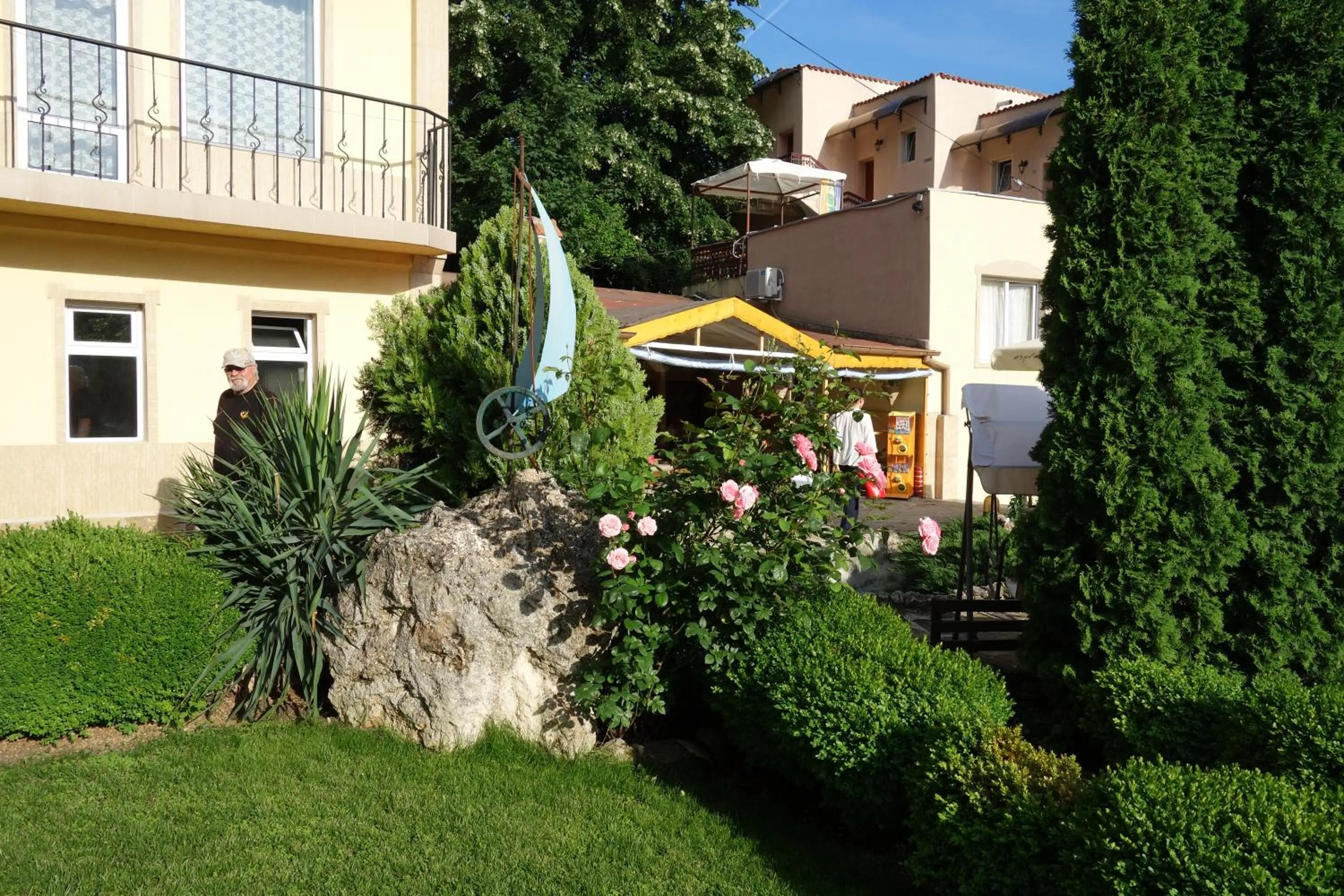Garden in Hotel Naslada
