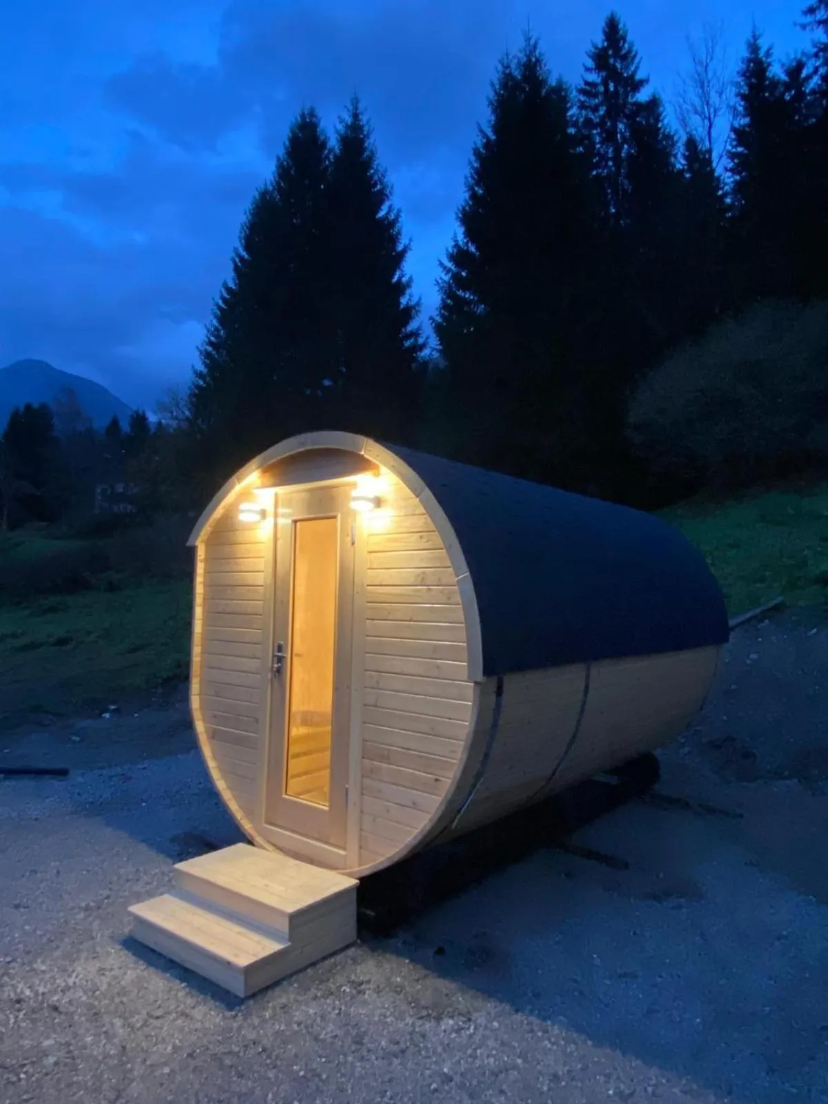 Sauna in Hotel Genzianella
