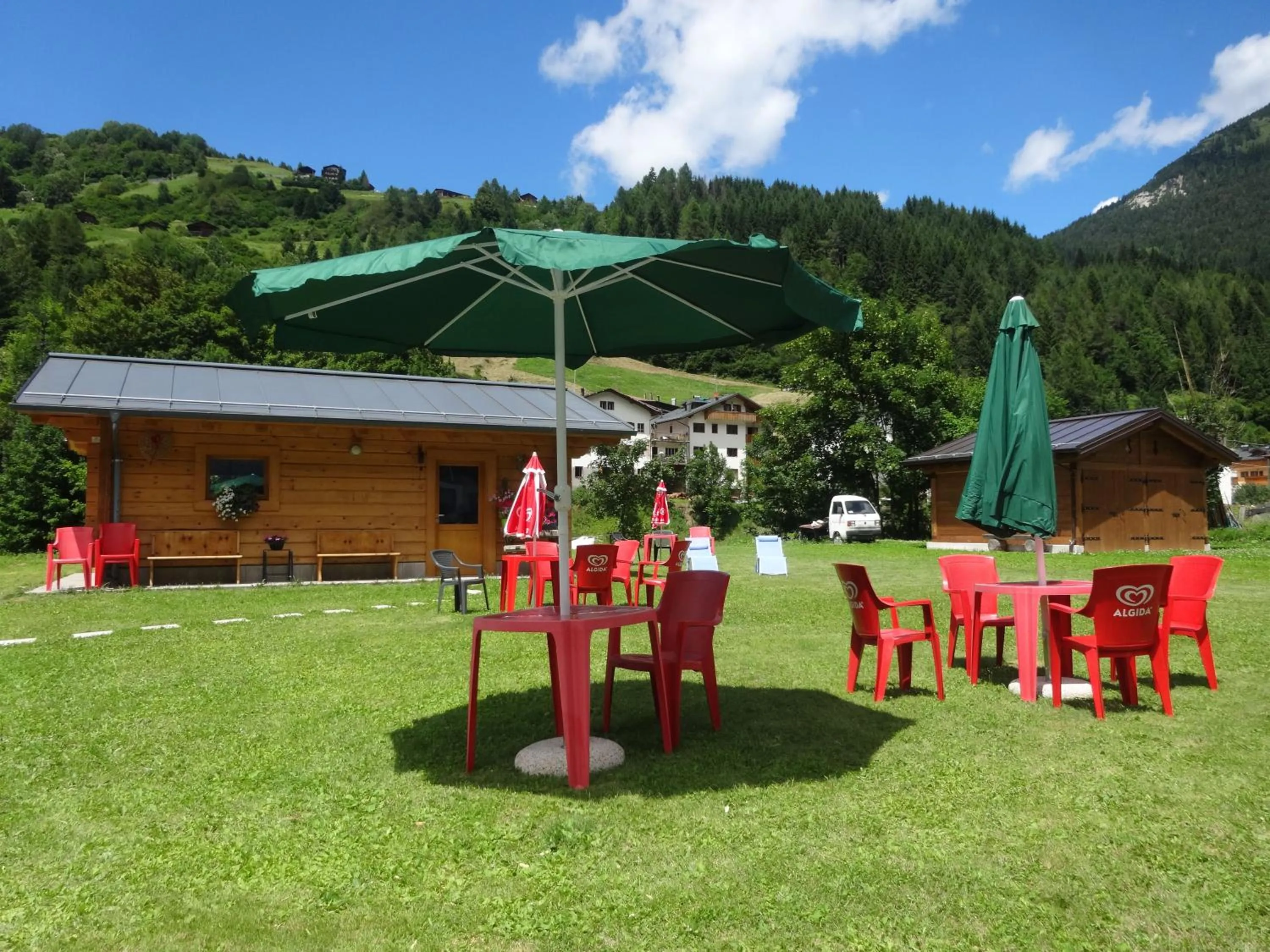 Children play ground in Hotel Genzianella
