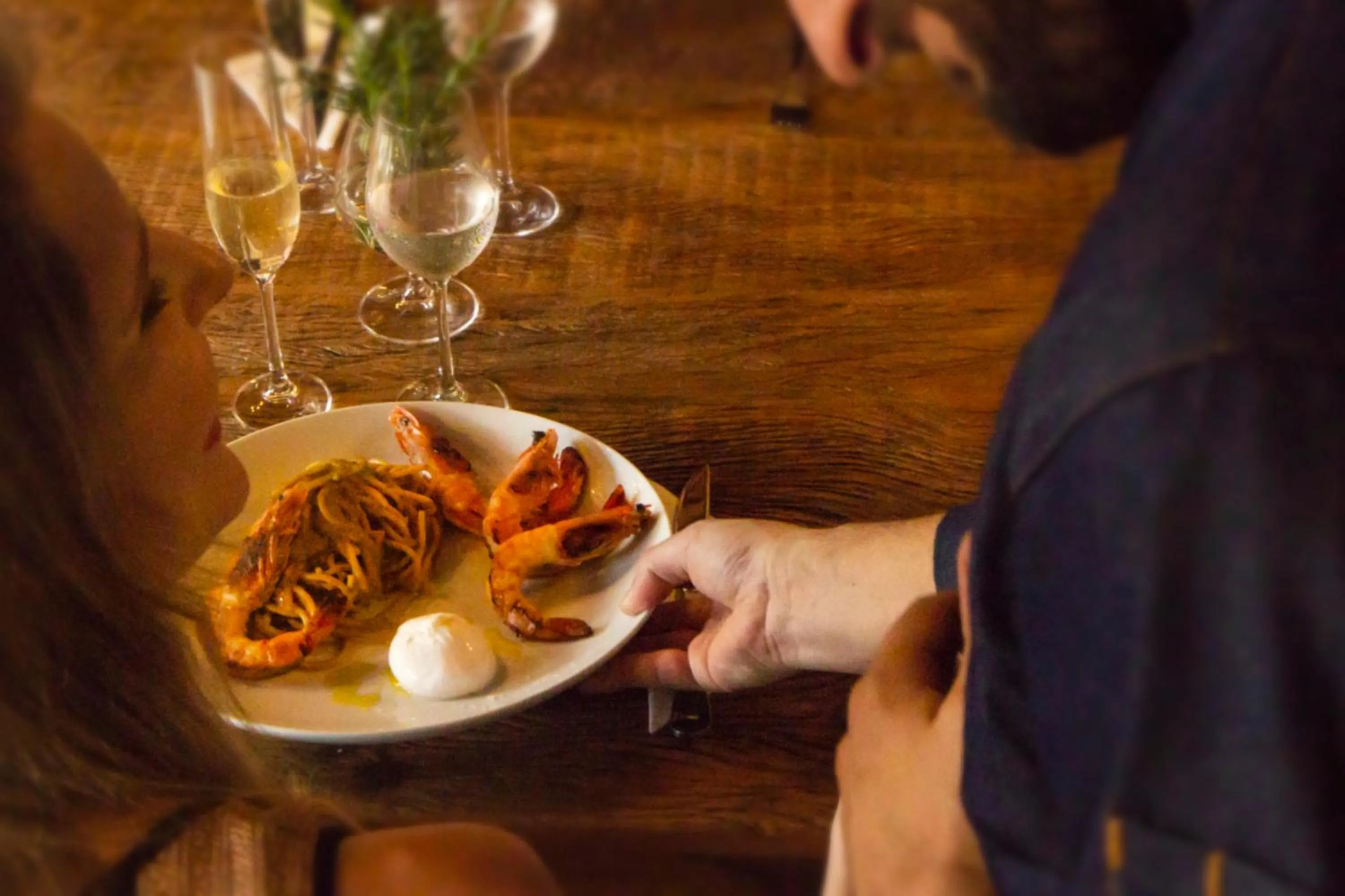 Restaurant/places to eat in Hotel Vinícola Davo