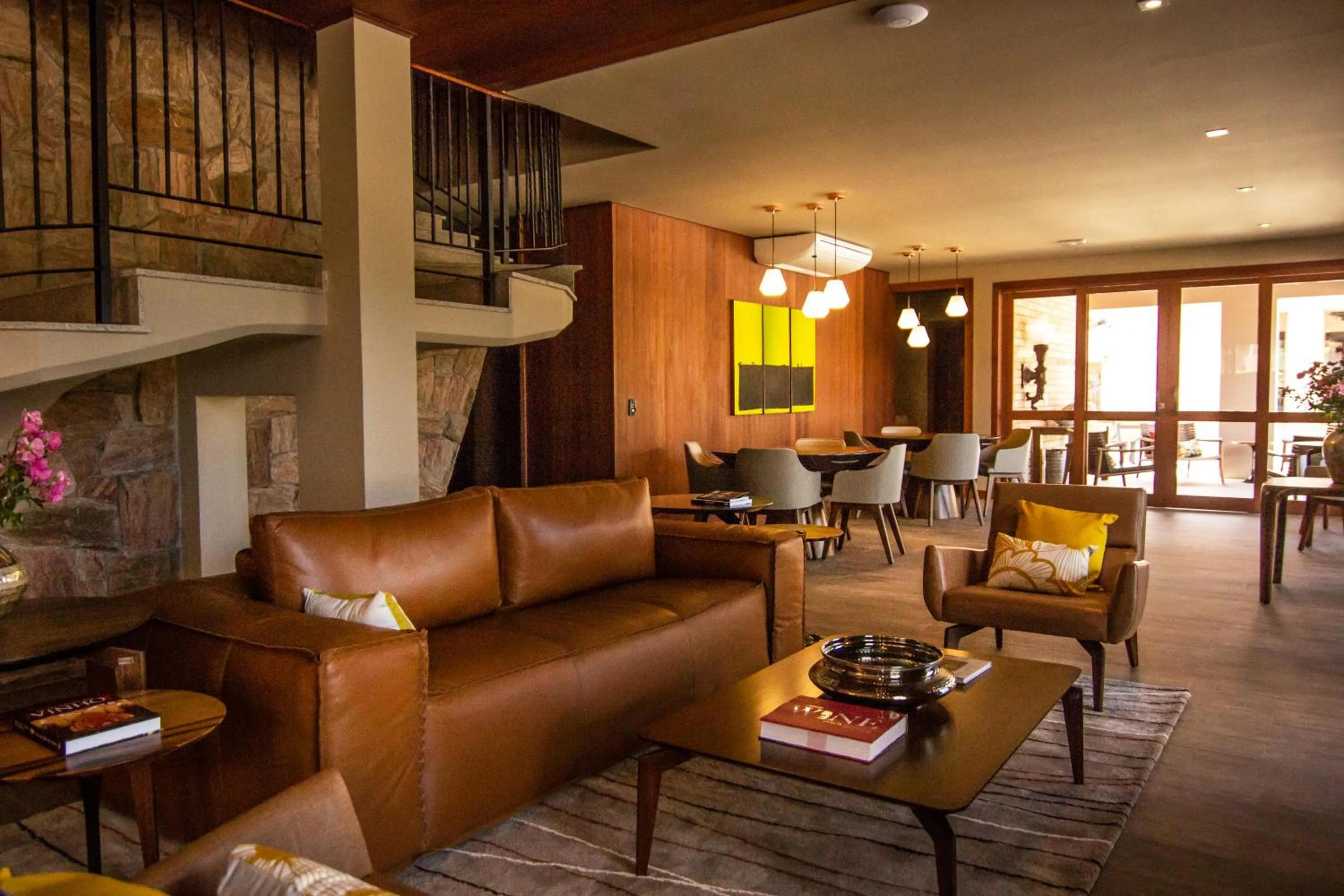 Living room in Hotel Vinícola Davo