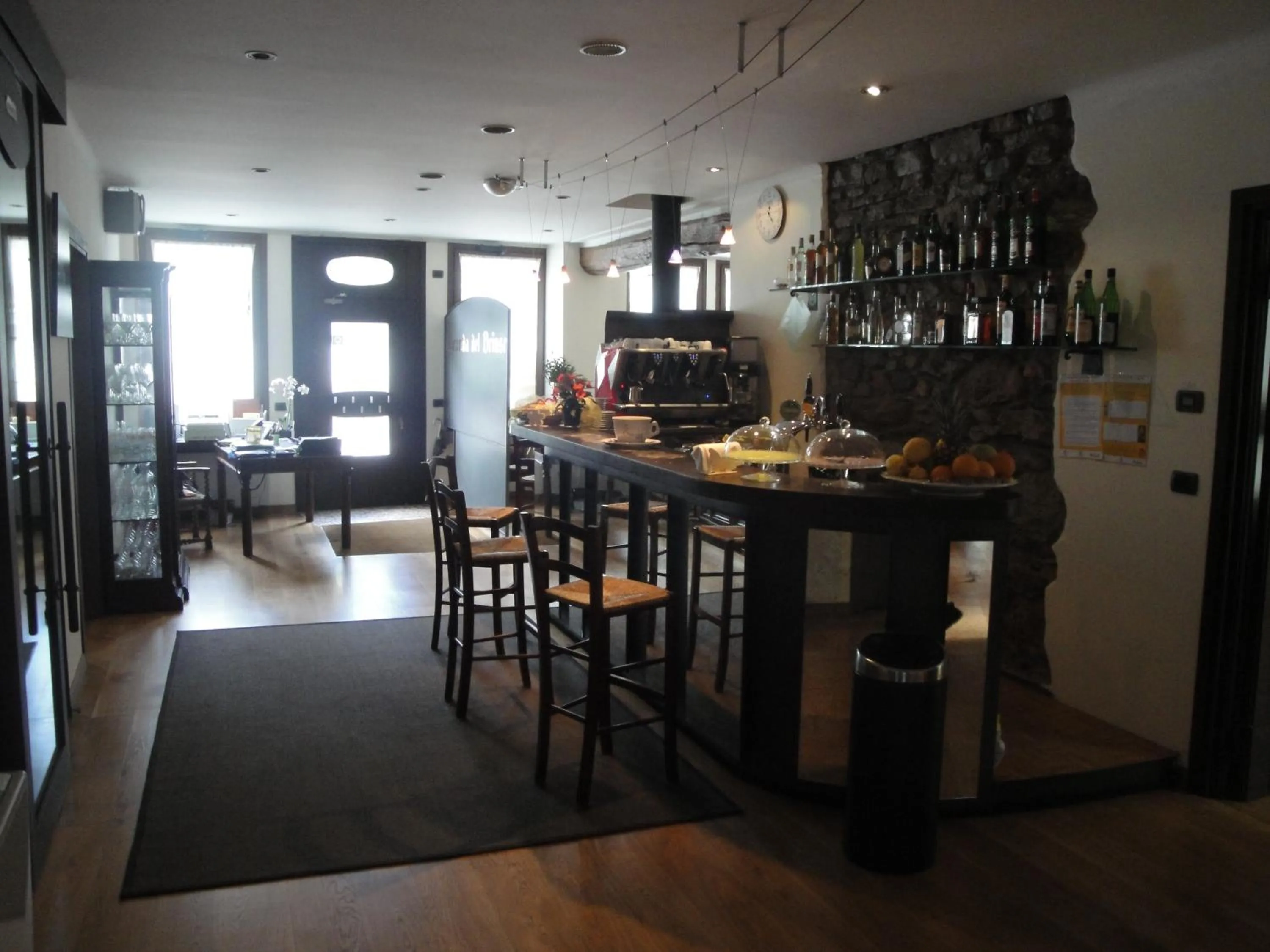 Communal lounge/ TV room in Locanda del Brinsc