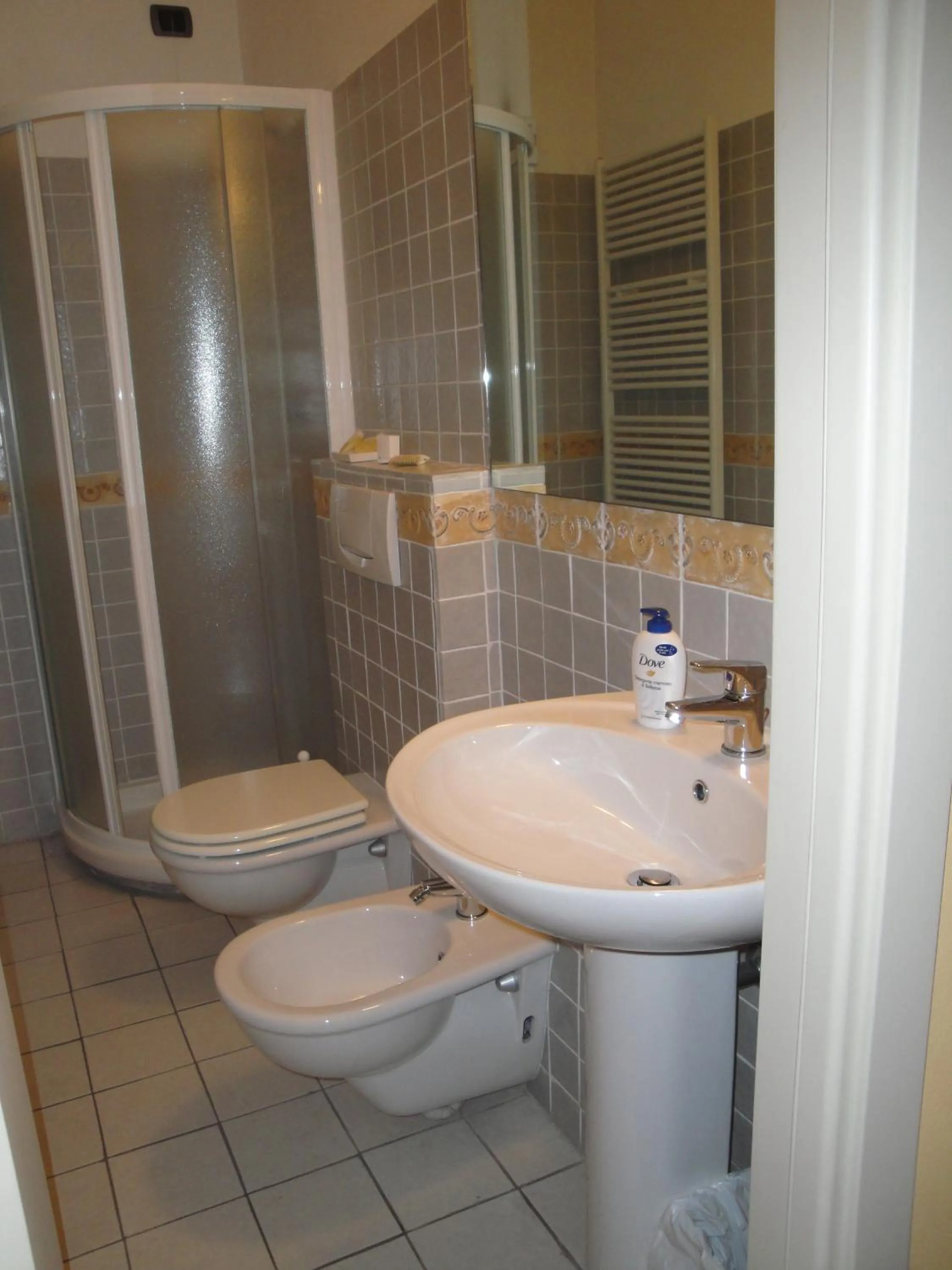 Decorative detail in Locanda del Brinsc