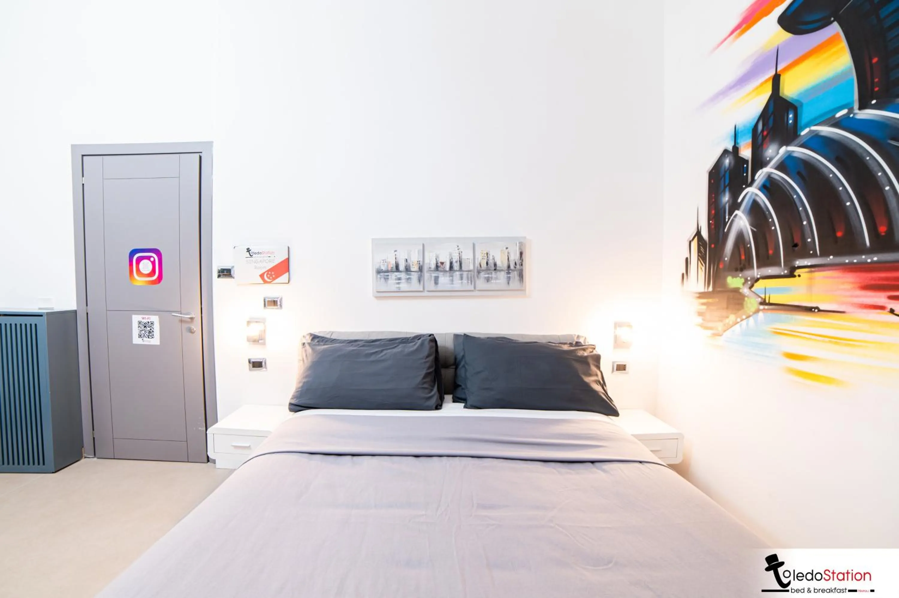 Bed in ToledoStation B&B