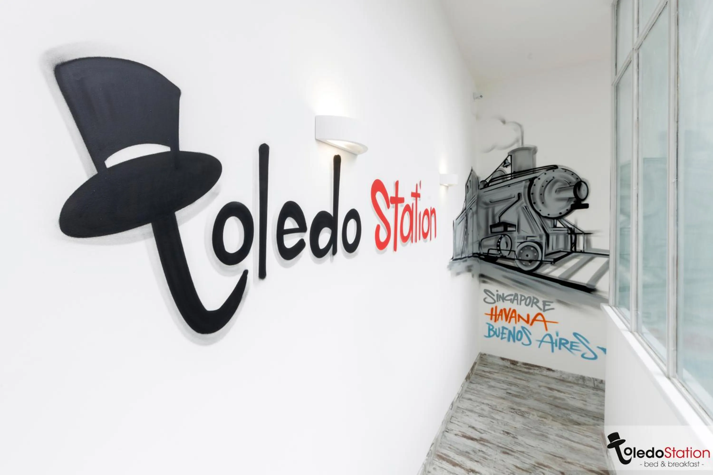 Decorative detail in ToledoStation B&B