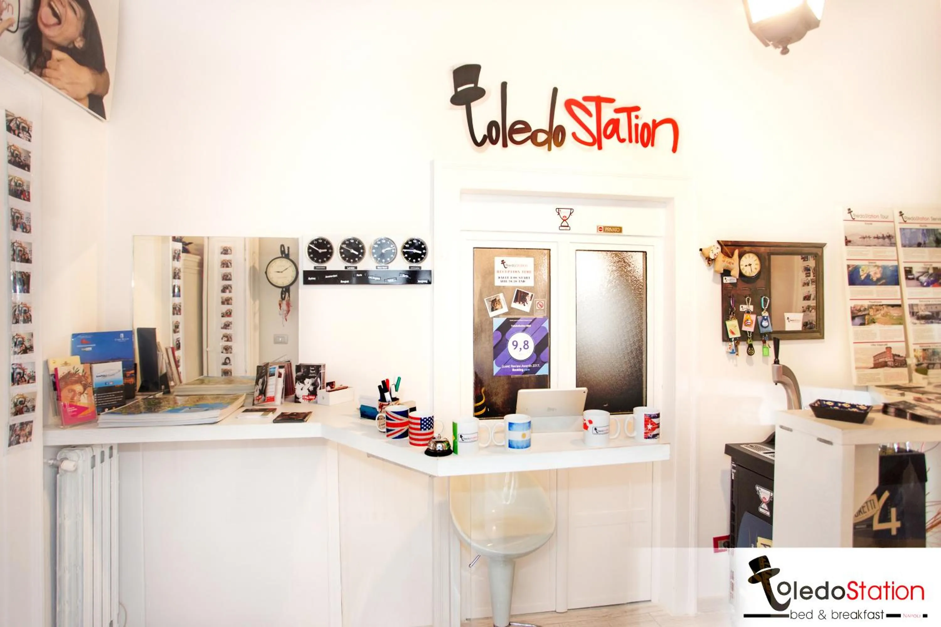 Lobby or reception in ToledoStation B&B