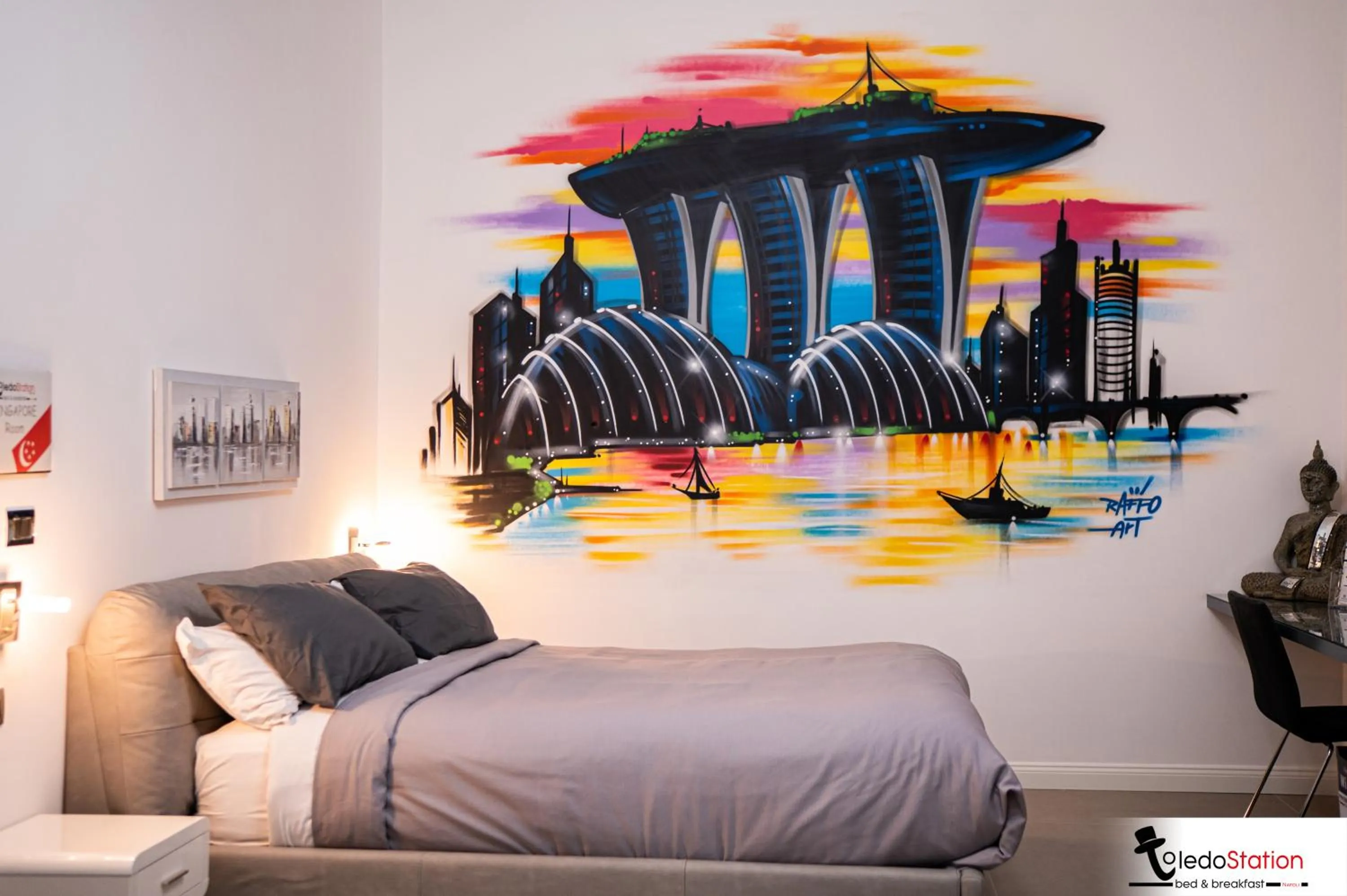 Bed in ToledoStation B&B