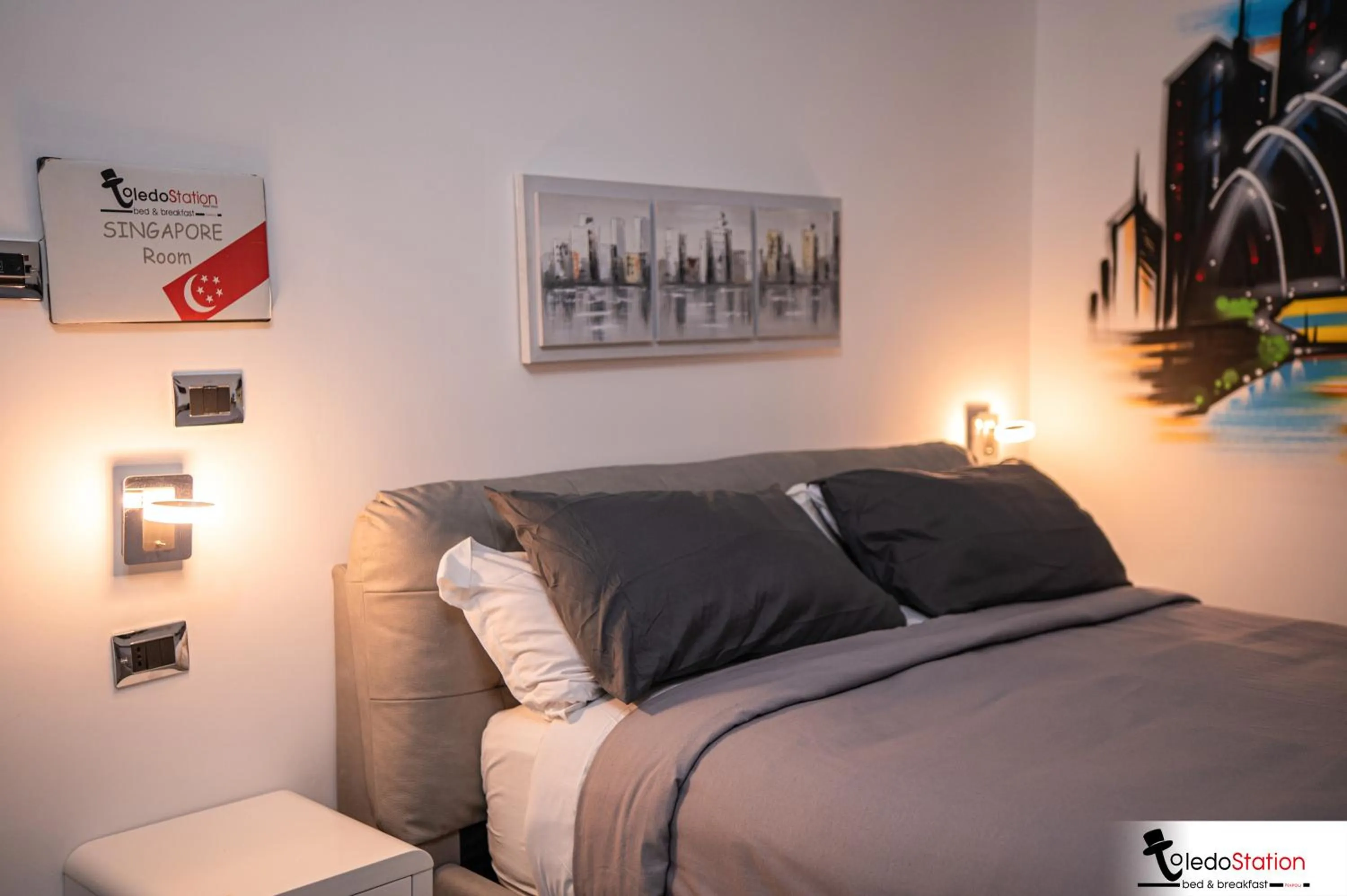 Bed in ToledoStation B&B