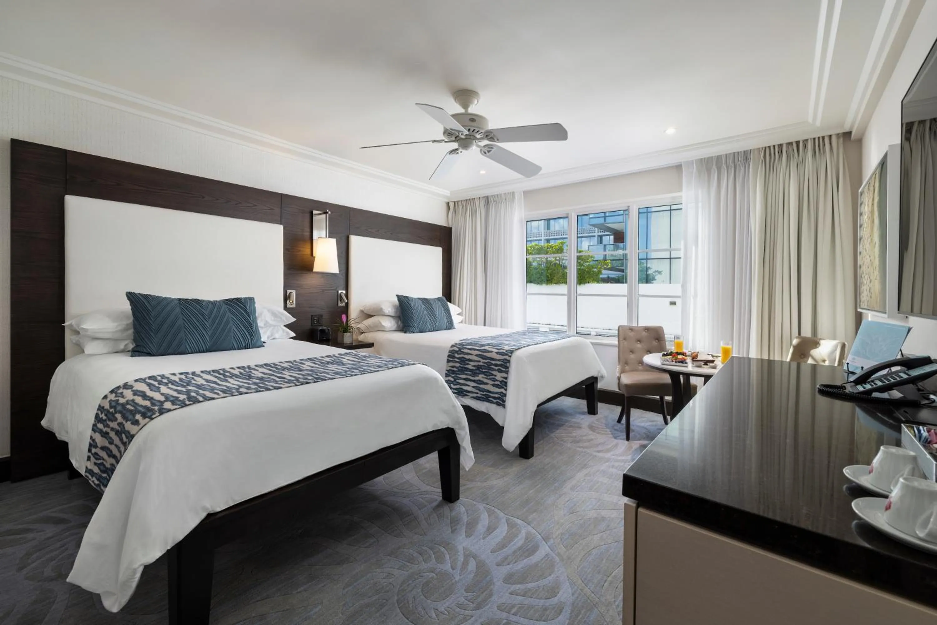 Bed in The Palms Hotel & Spa