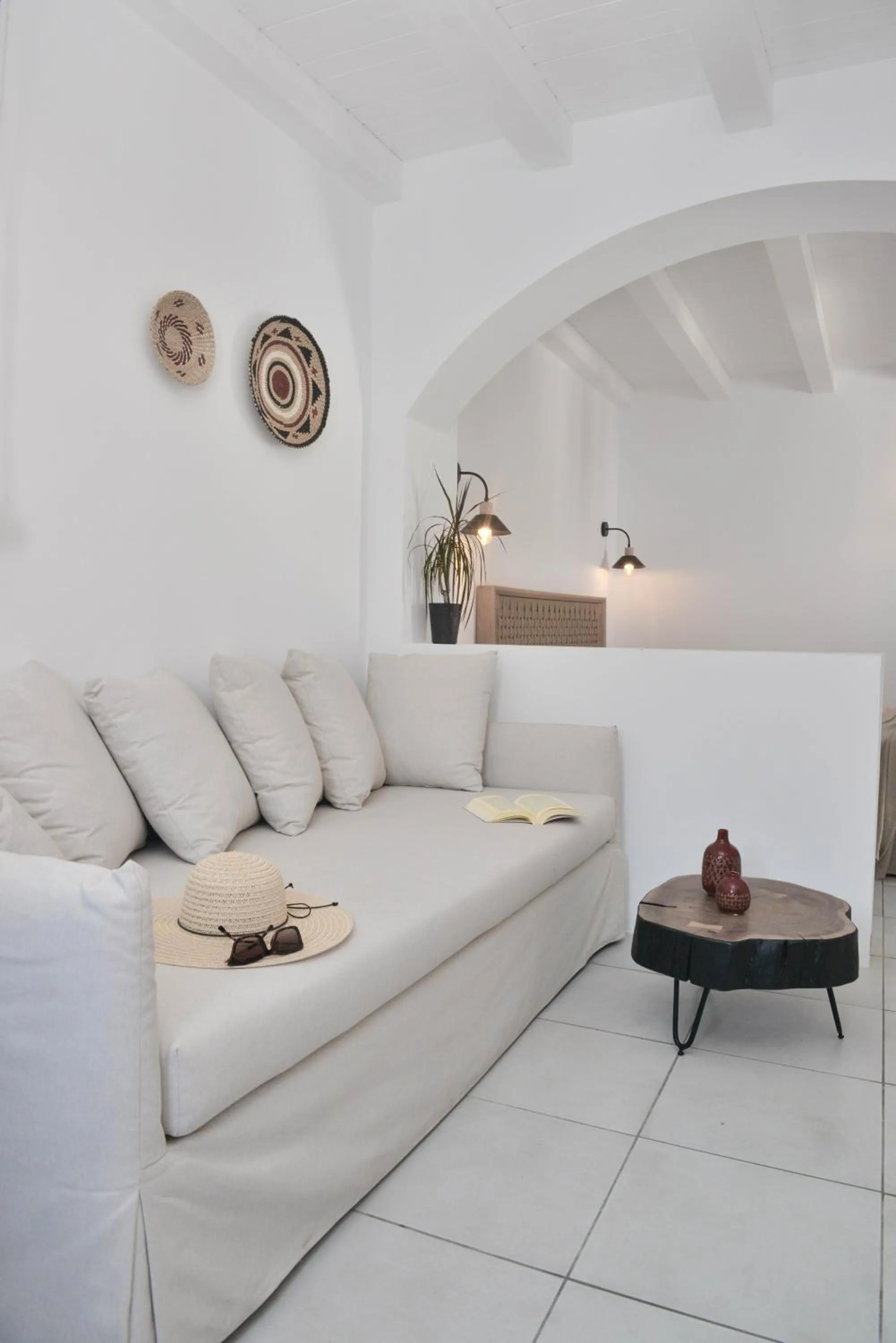 Living room in Blue Paradise Apartments