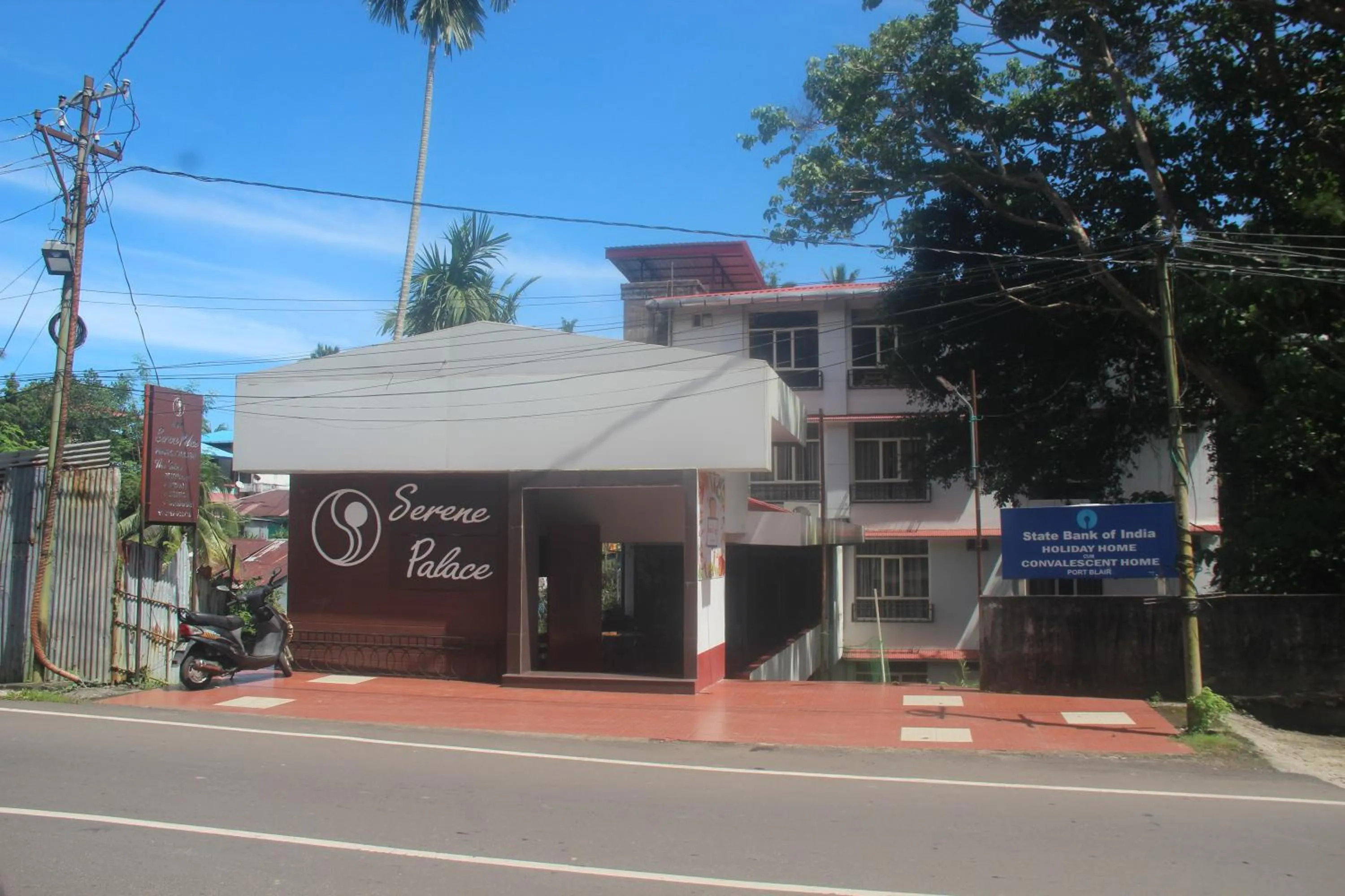 Property building in Hotel Serene Palace
