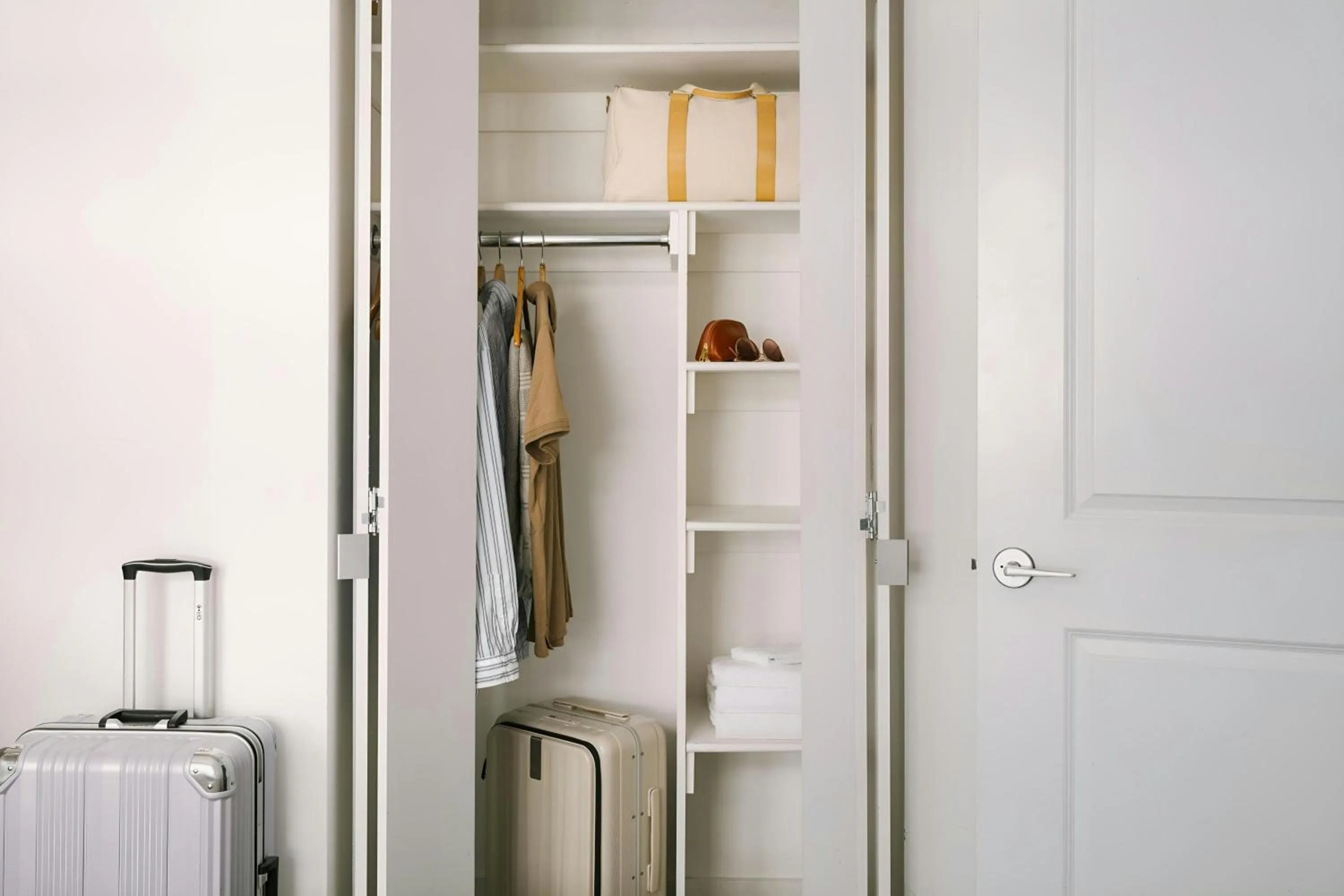 Bedroom in Sonder by Marriott Bonvoy One Platt Apartments Financial District