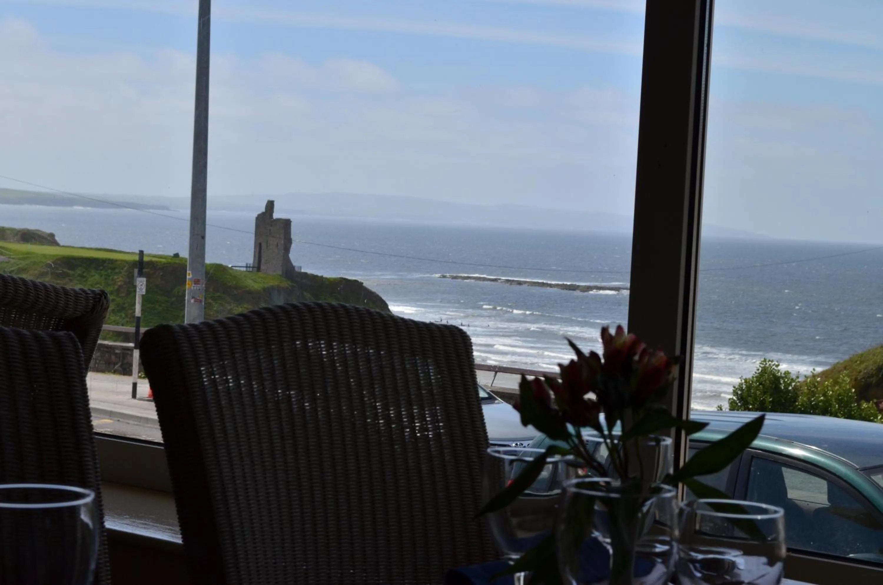 Sea view in The Cliff House Hotel