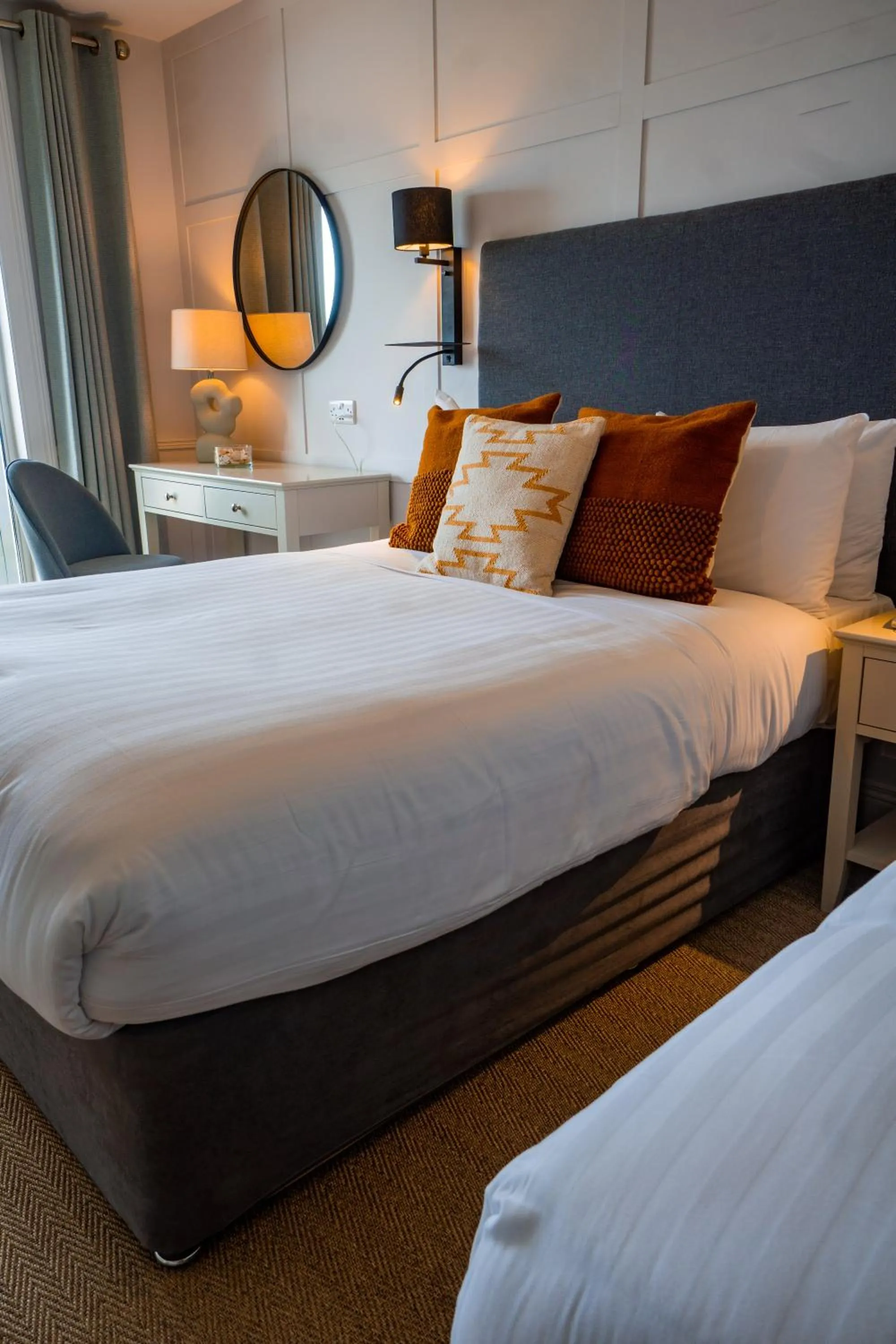 Bed in The Cliff House Hotel