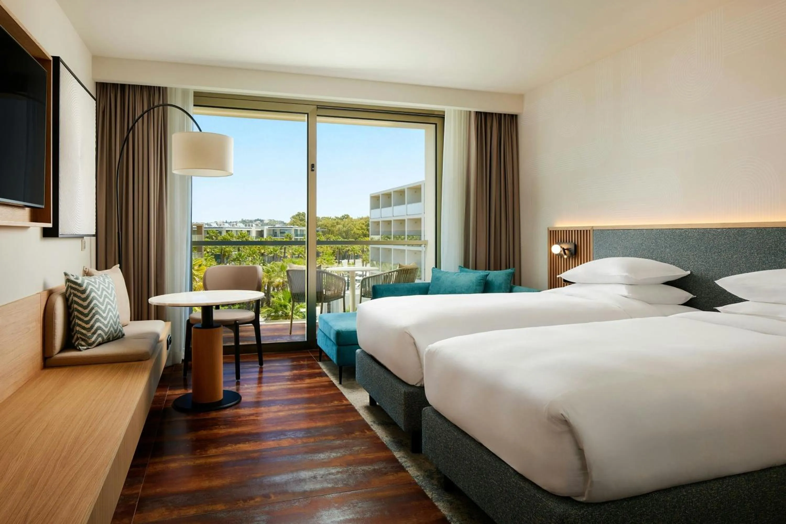 Photo of the whole room, Bed in Algarve Marriott Salgados Golf Resort & Spa