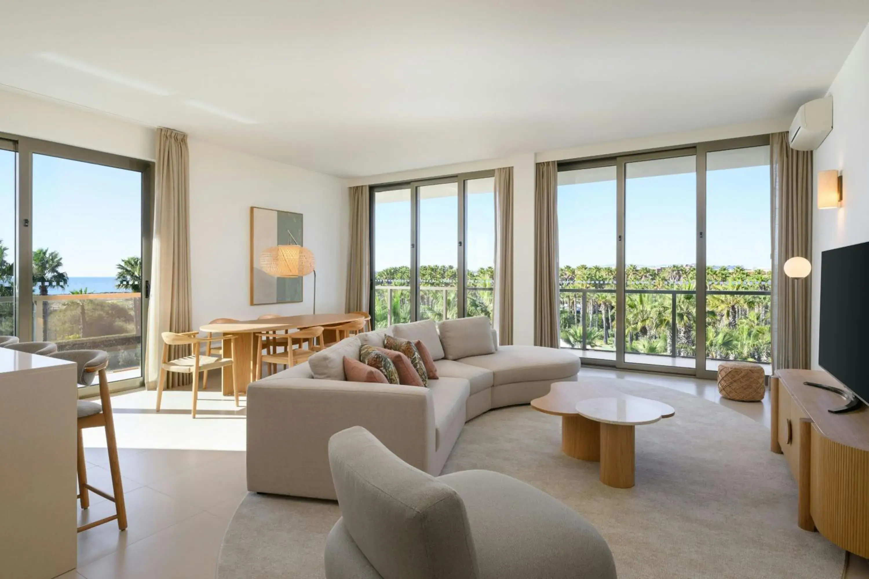 Three-Bedroom Suite with Balcony and Resort View in NAU Salgados Dunas Suites Three-Bedroom Suite with Balcony and Resort View in NAU Salgados Dunas Suites