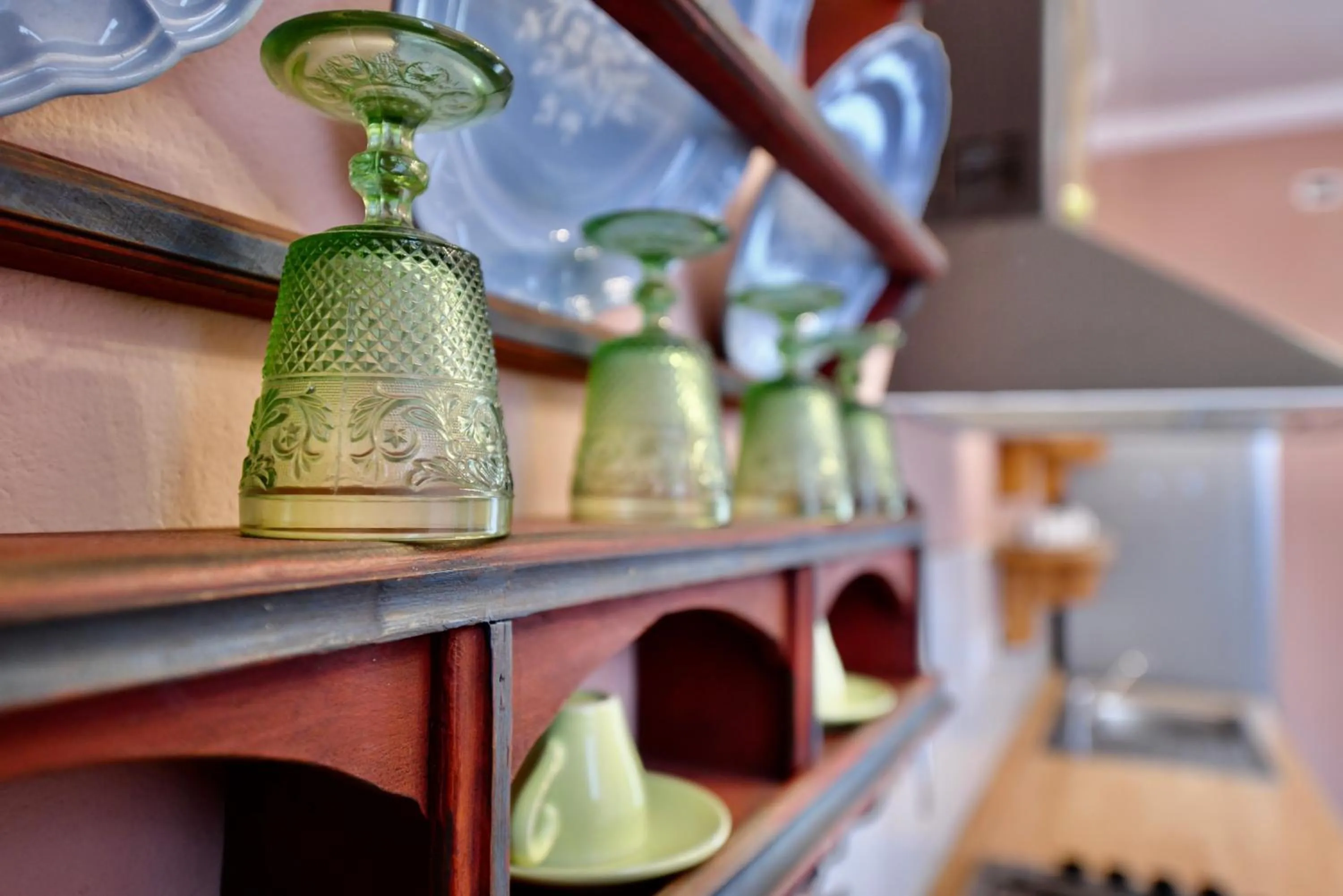 Kitchen or kitchenette in Hotel Villa Maria & Apartment