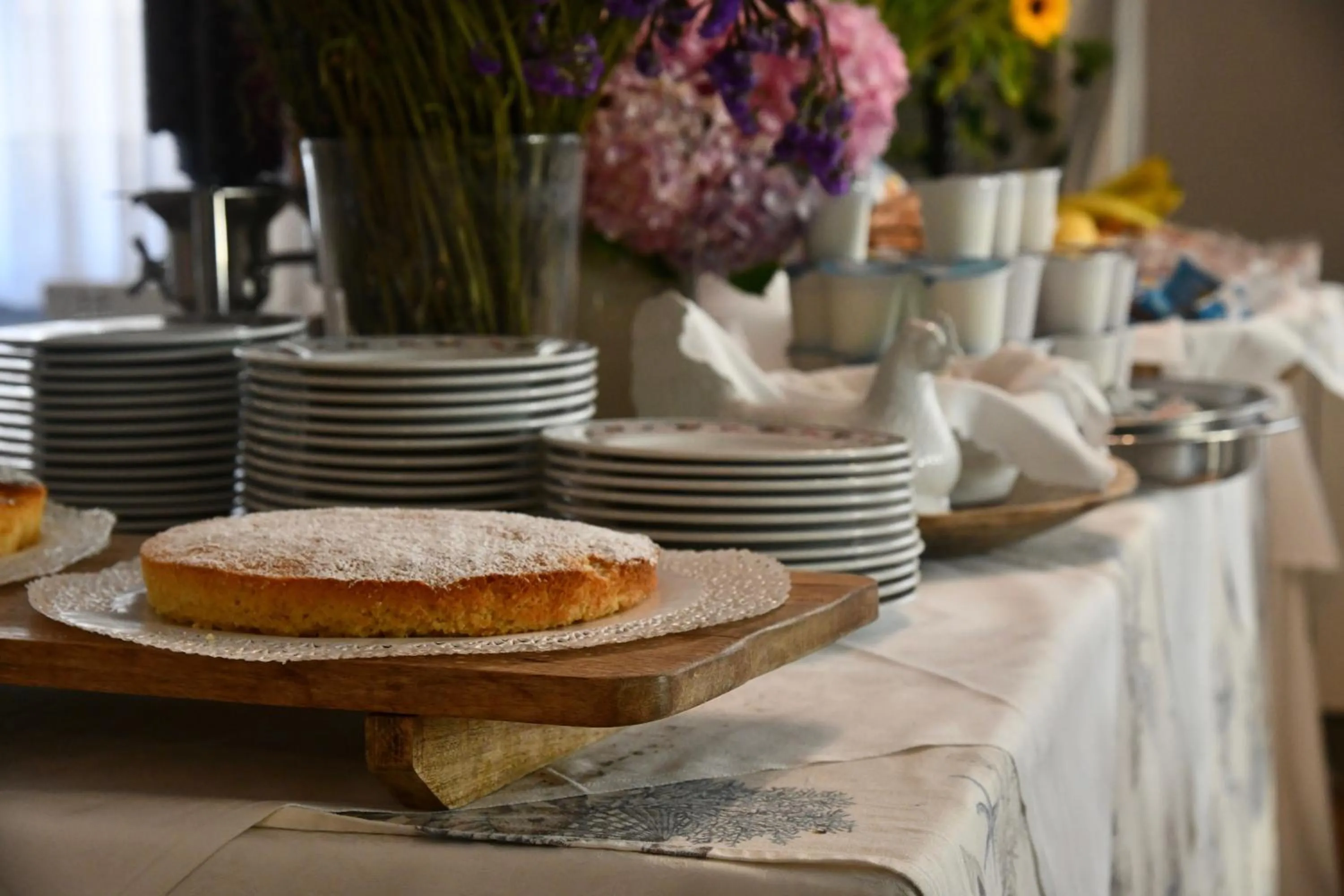 Buffet breakfast in Hotel Villa Maria & Apartment