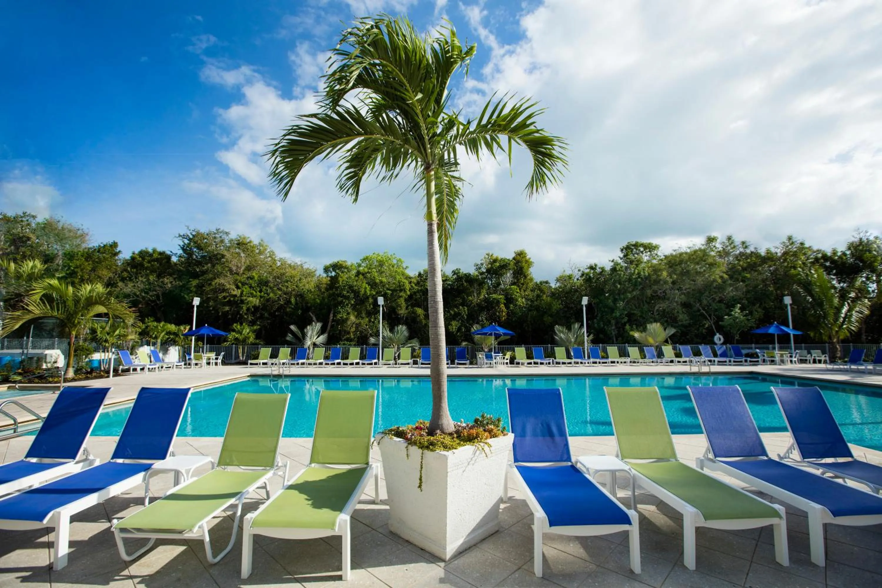 Swimming pool in Ocean Pointe Suites at Key Largo