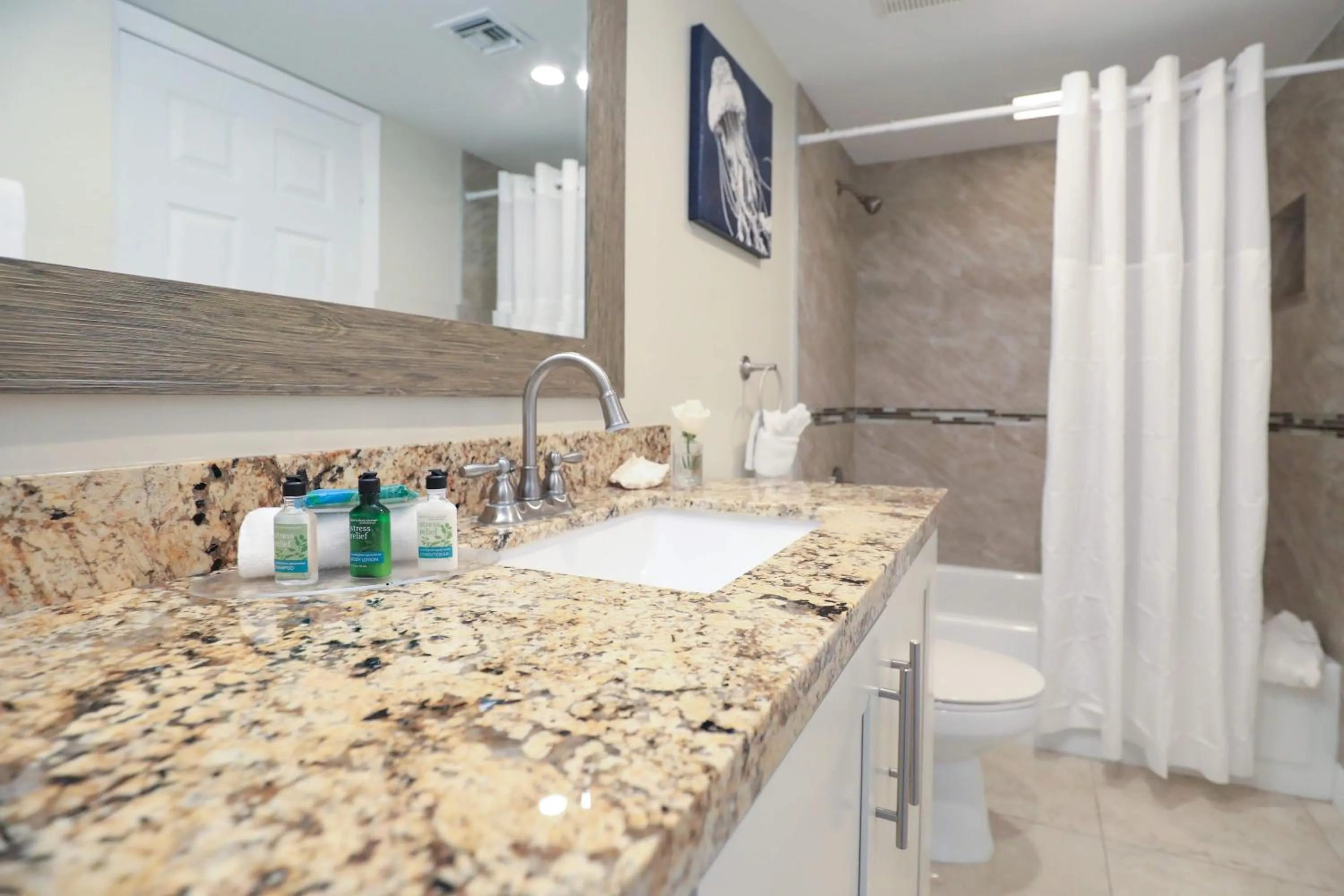 Bathroom in Ocean Pointe Suites at Key Largo