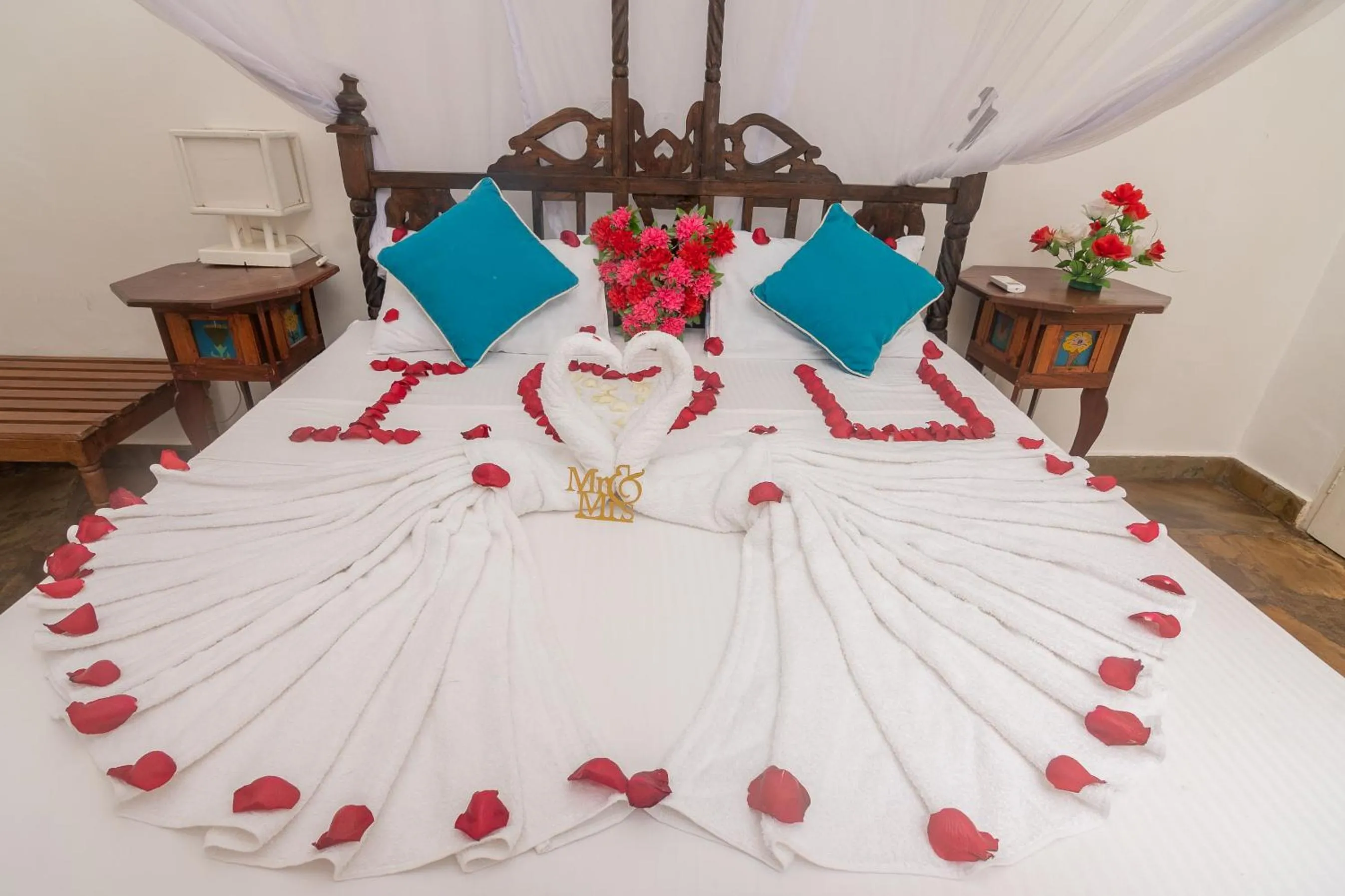 Bed in Villa Ameera Malindi