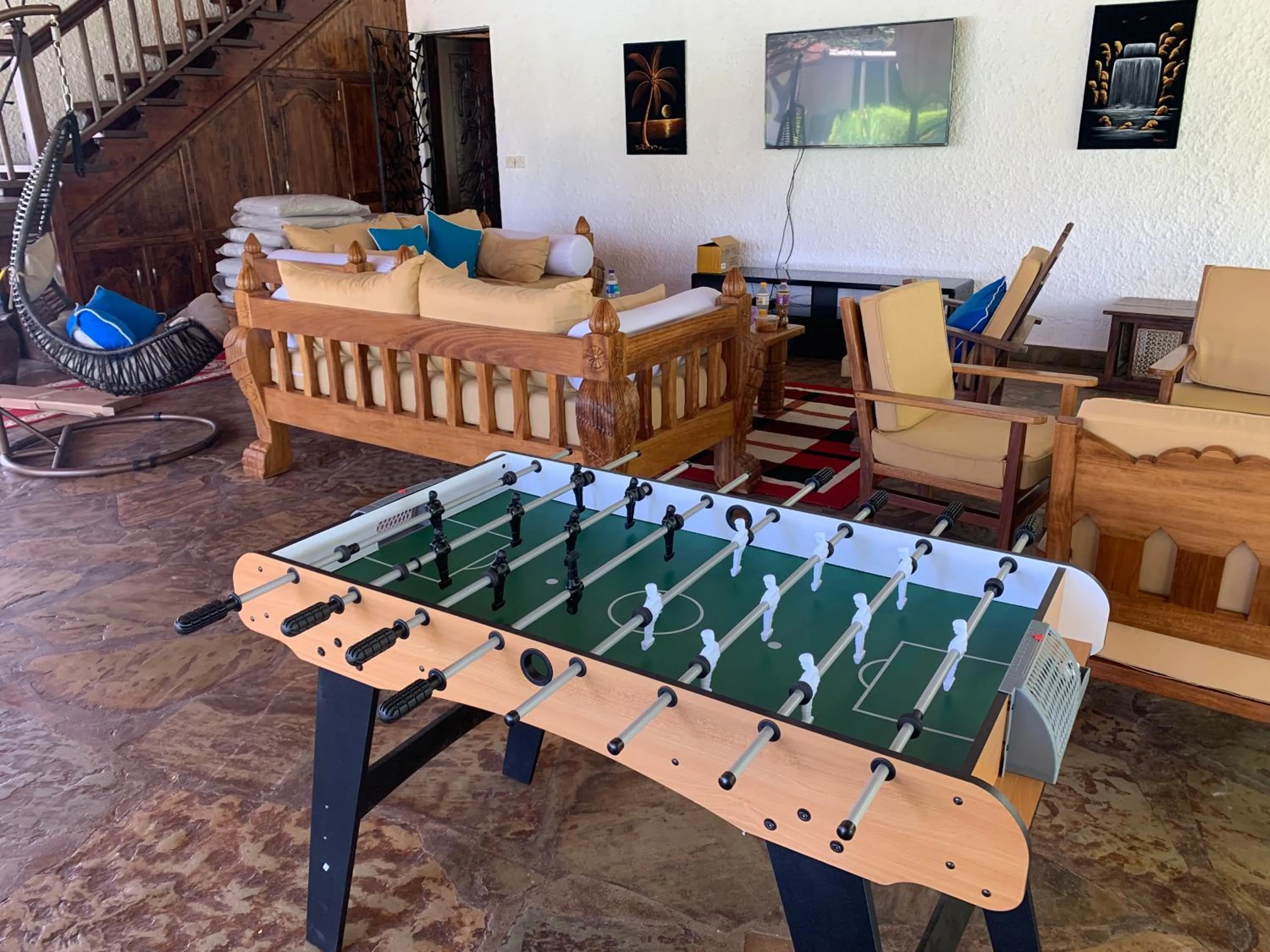 Living room in Villa Ameera Malindi