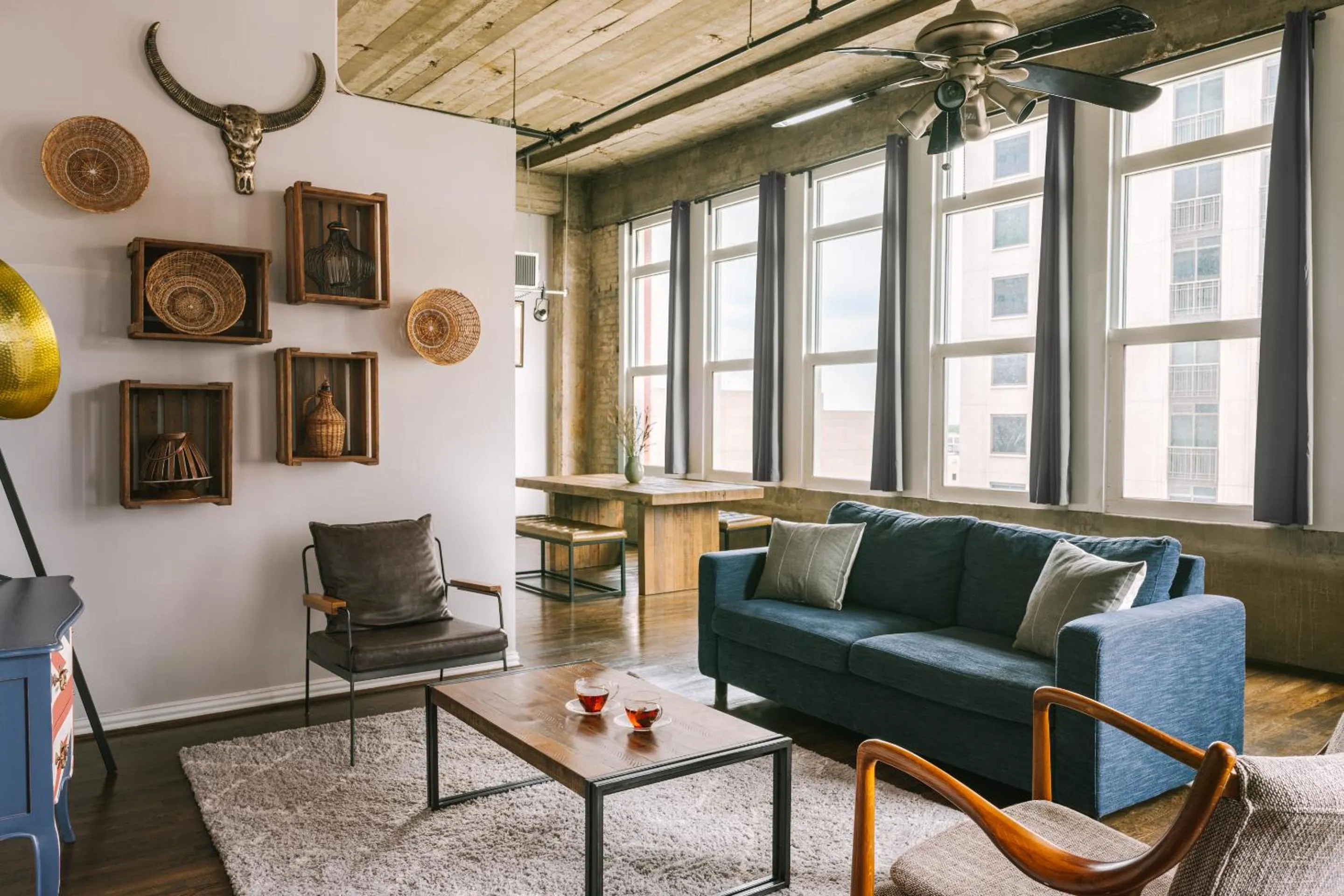 Living room in Sonder The Hogg Palace