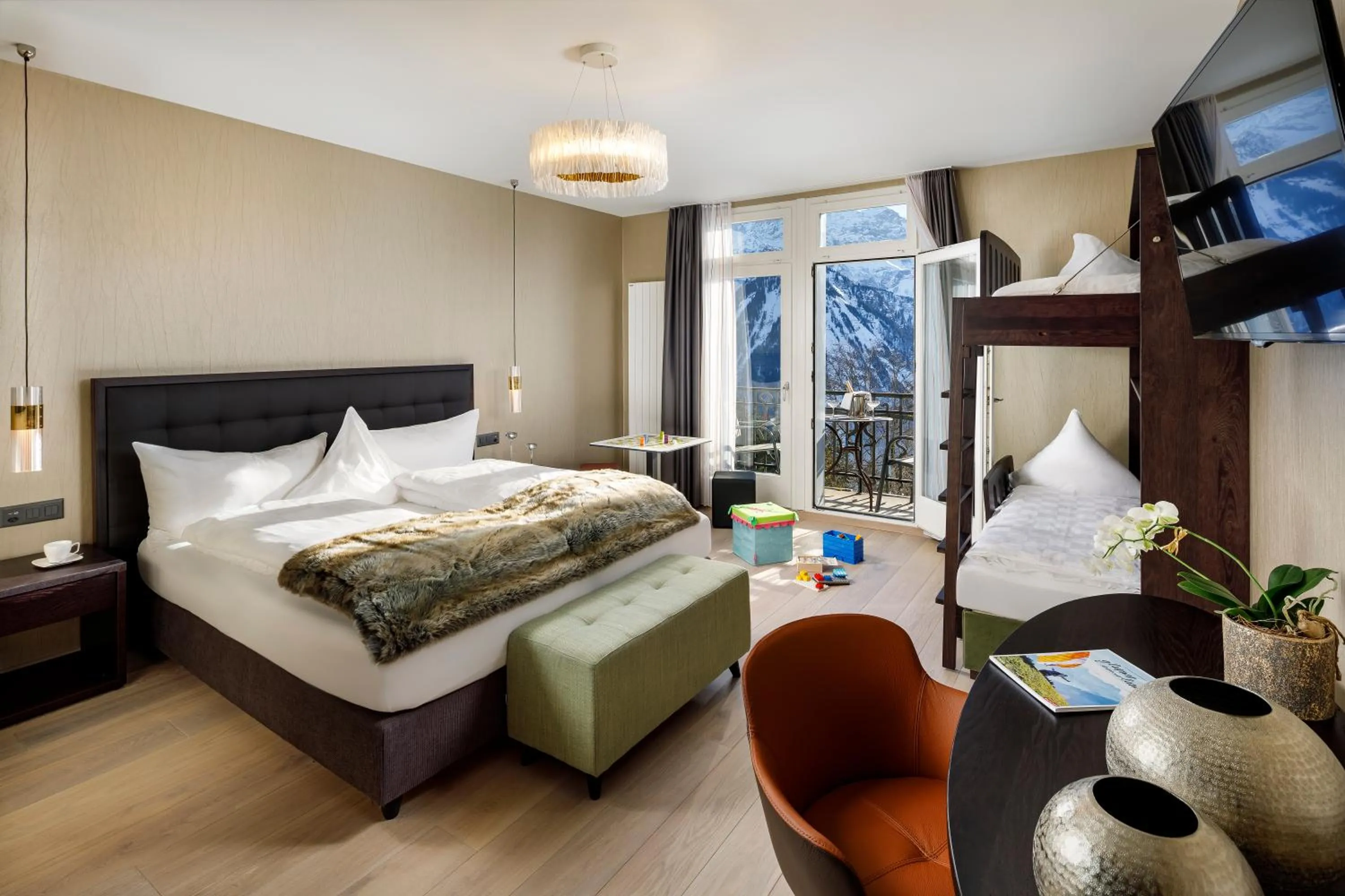 Bed in Märchenhotel