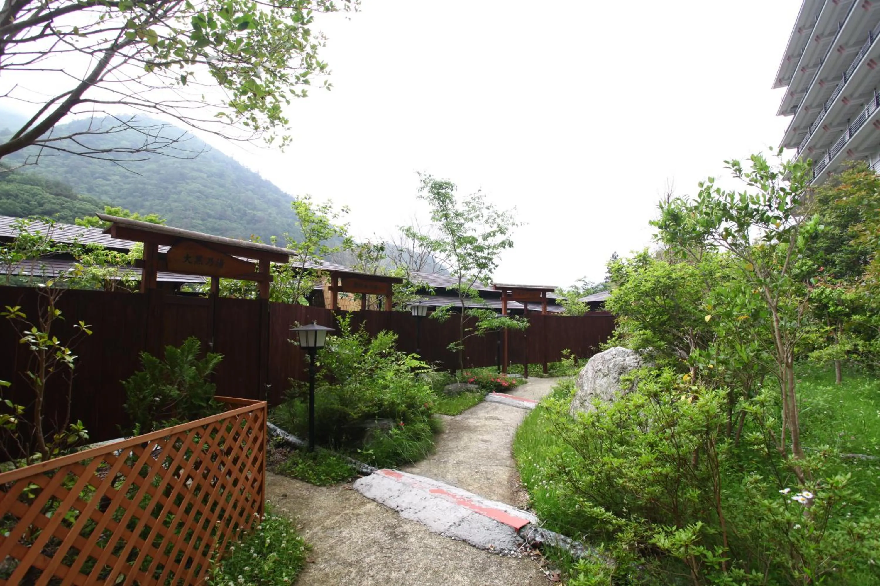 Decorative detail in Shiobara Onsen Hotel Ohruri
