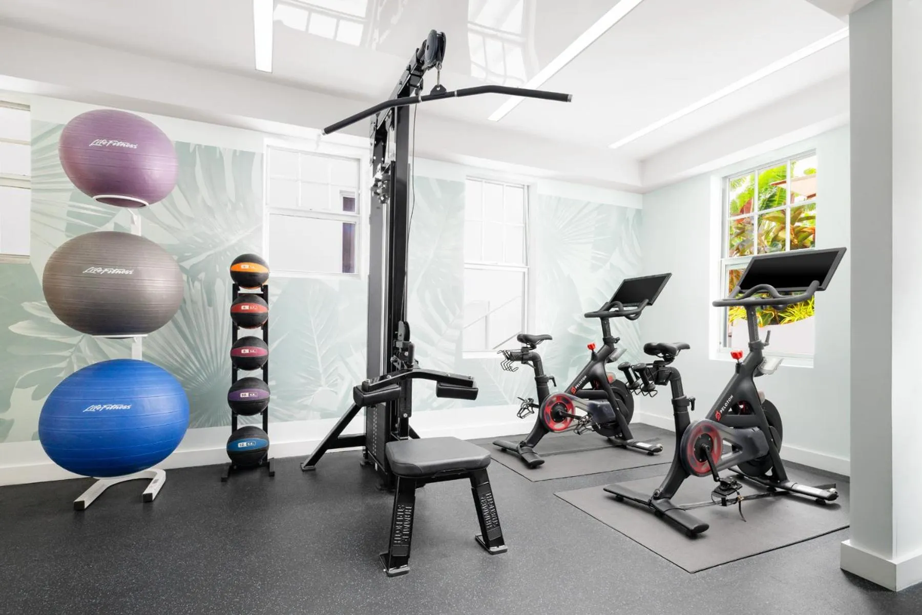 Fitness centre/facilities in Park Central South Beach