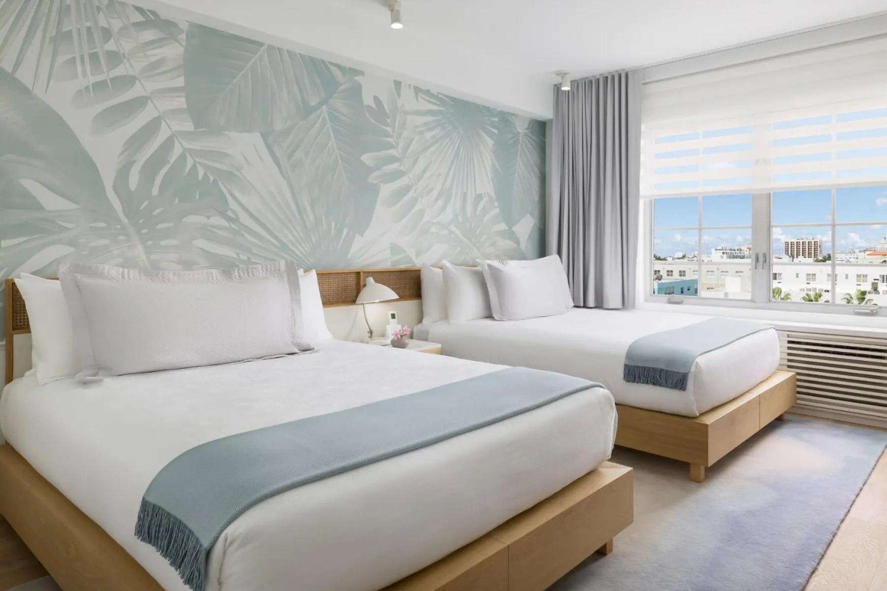 Bed in Park Central South Beach