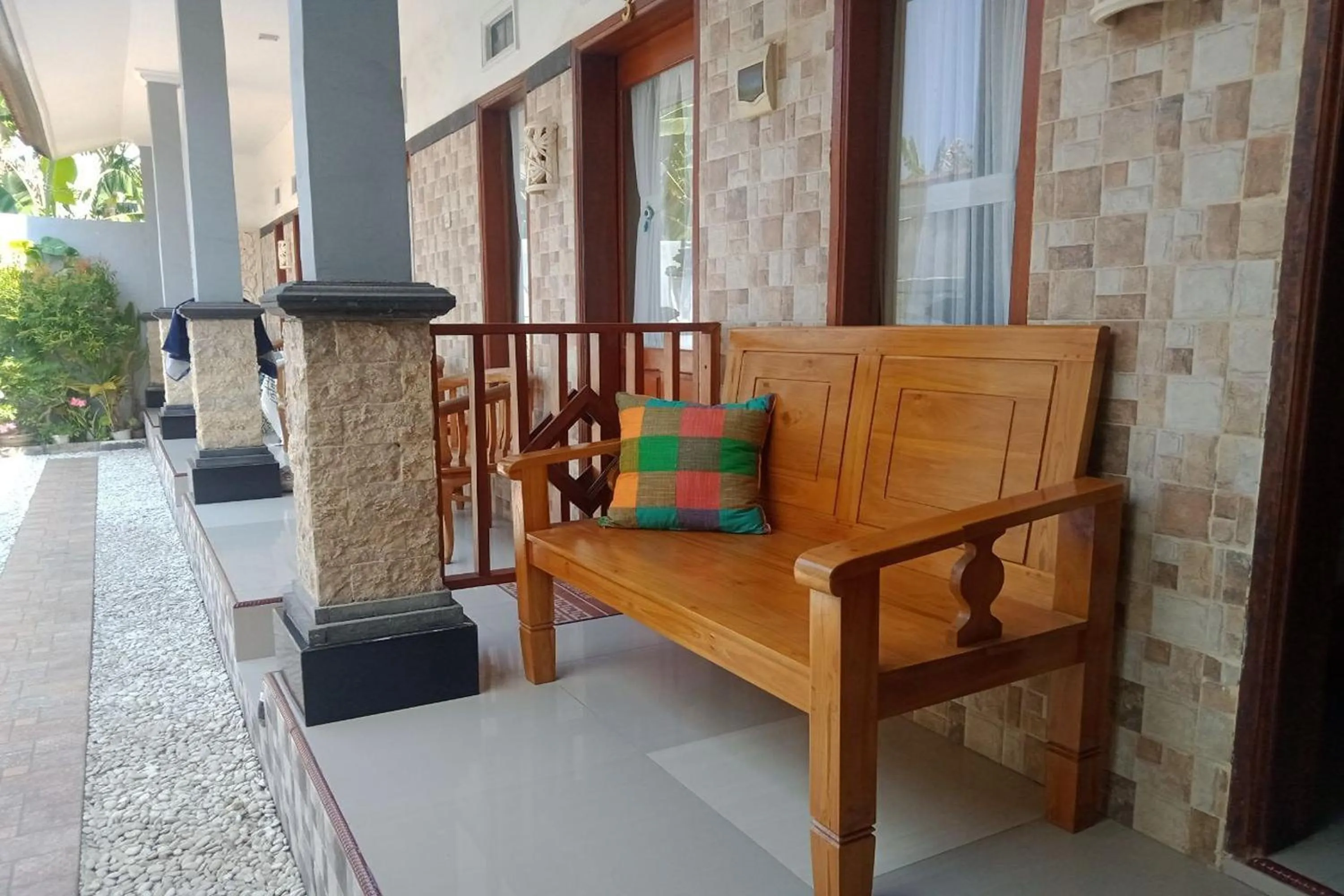 Balcony/Terrace in Gedhong Hostel