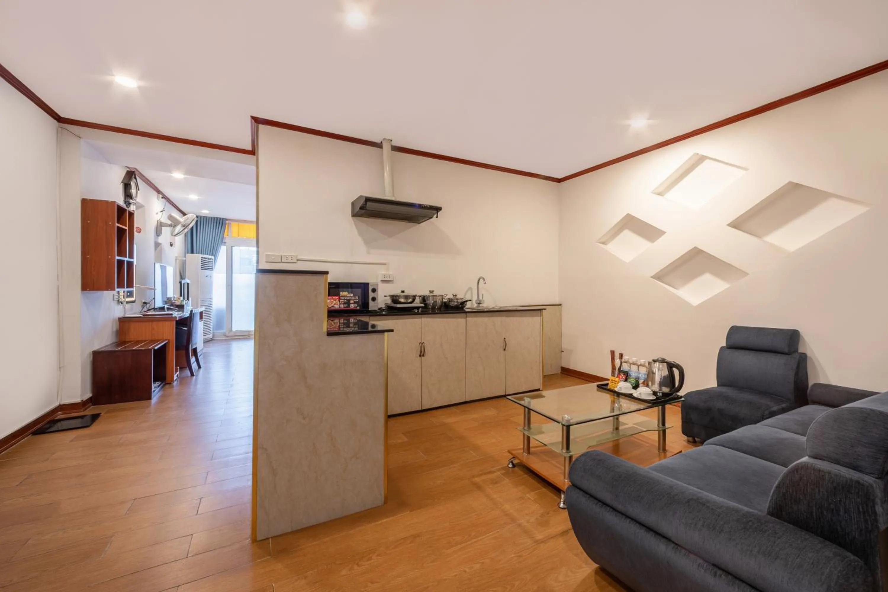 Kitchen or kitchenette in A25 Hotel - 46 Châu Long