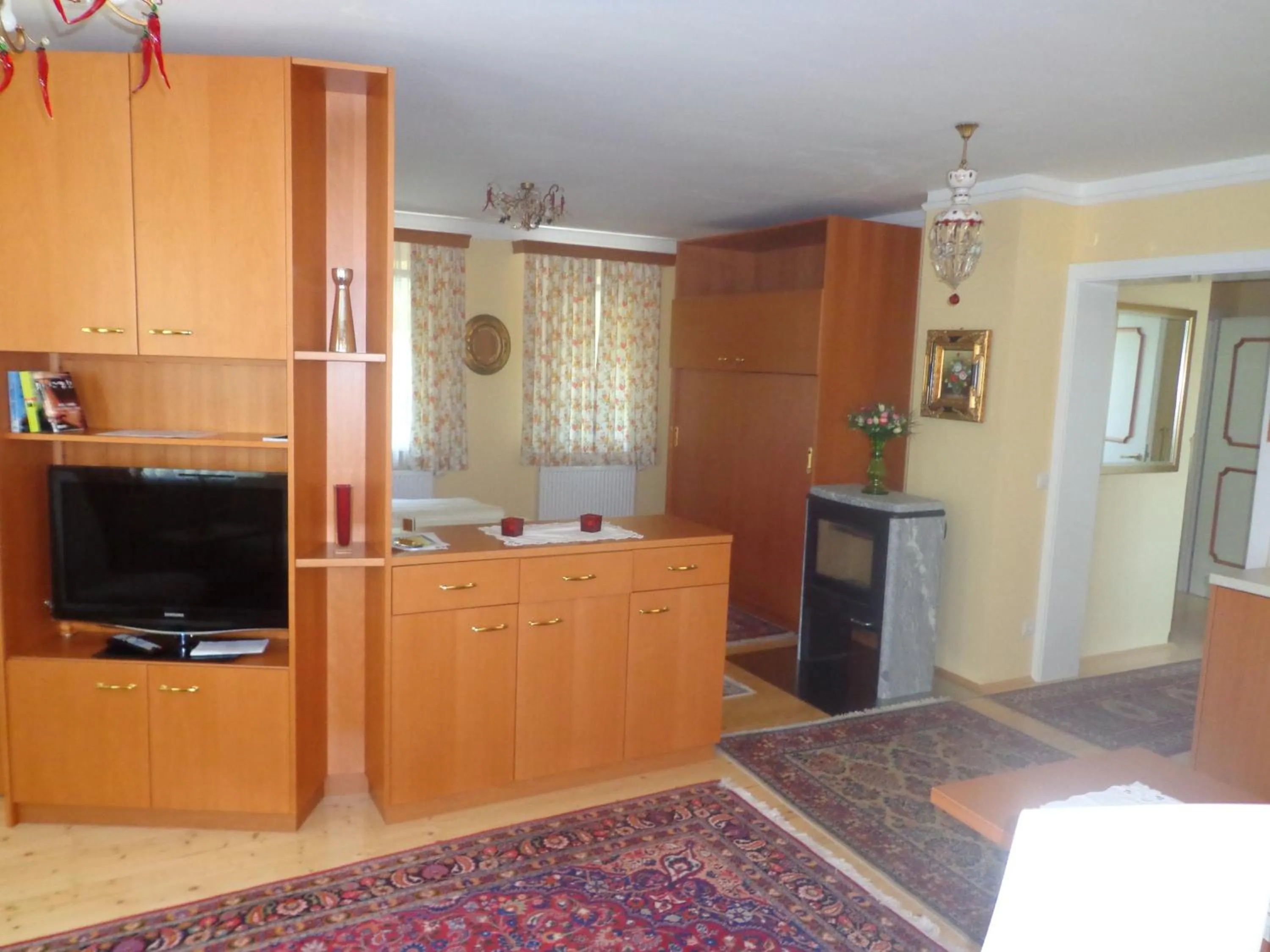 Living room in Hans Mauracher Schlössl