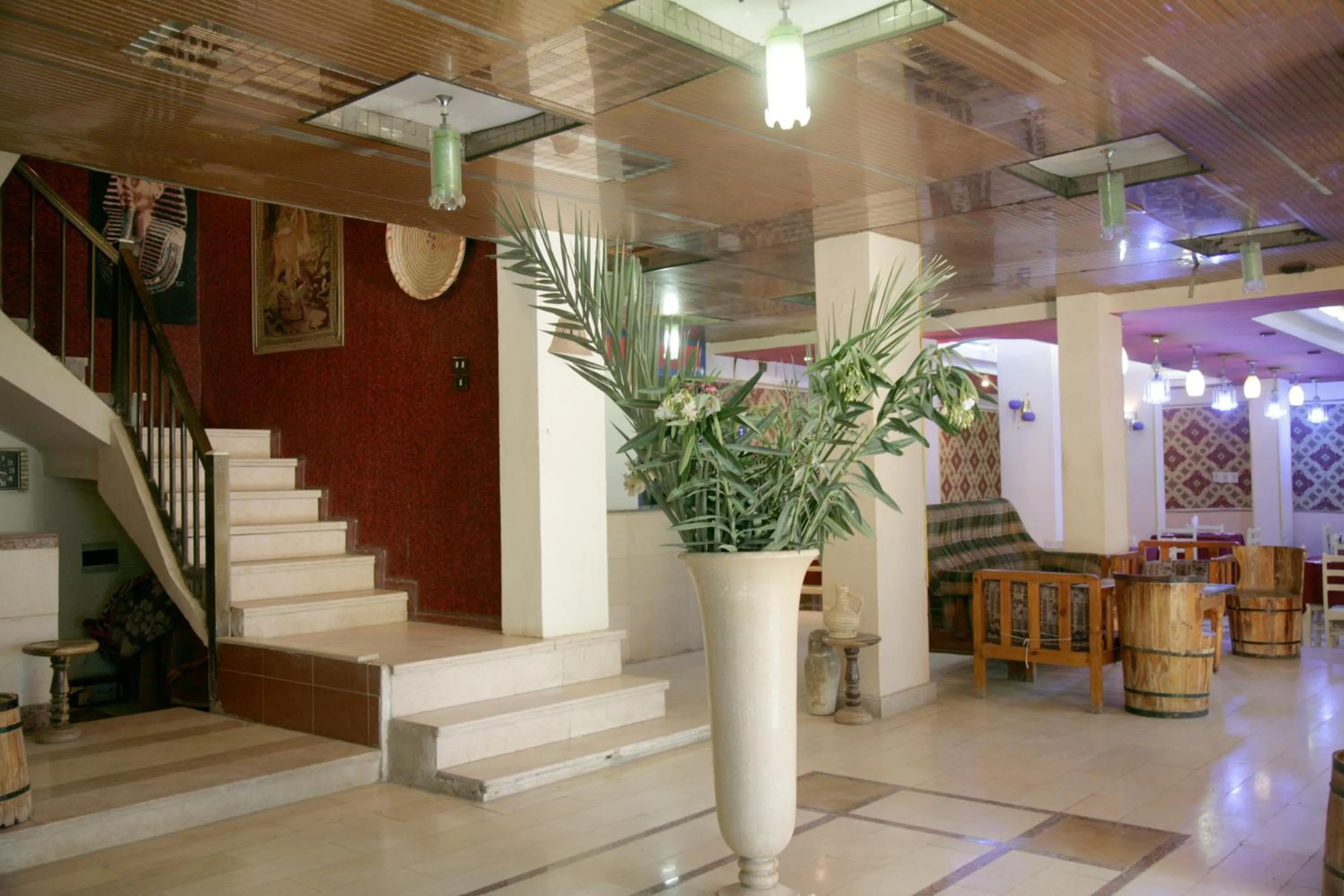Area and facilities in Pharaohs Hotel