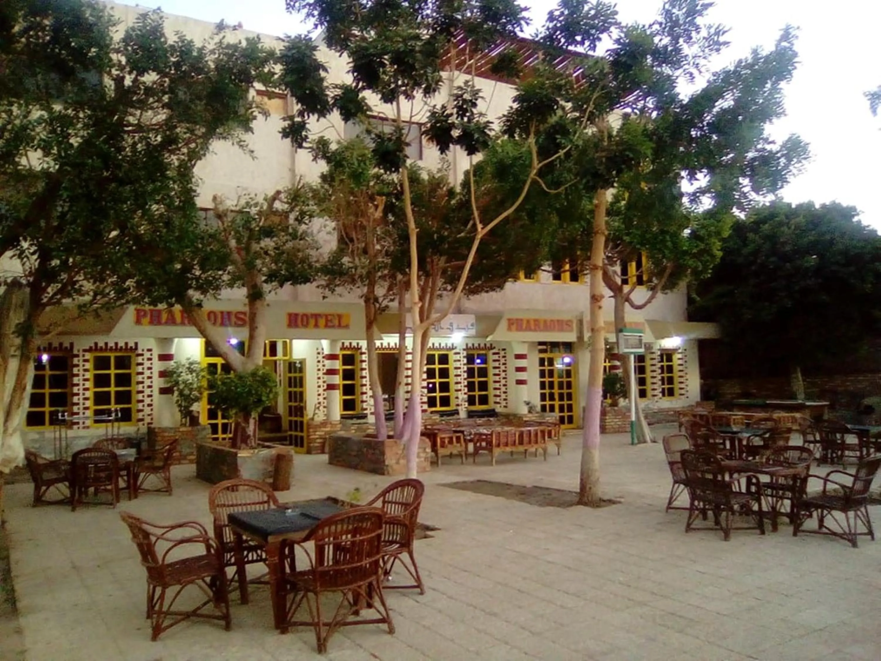 Garden in Pharaohs Hotel