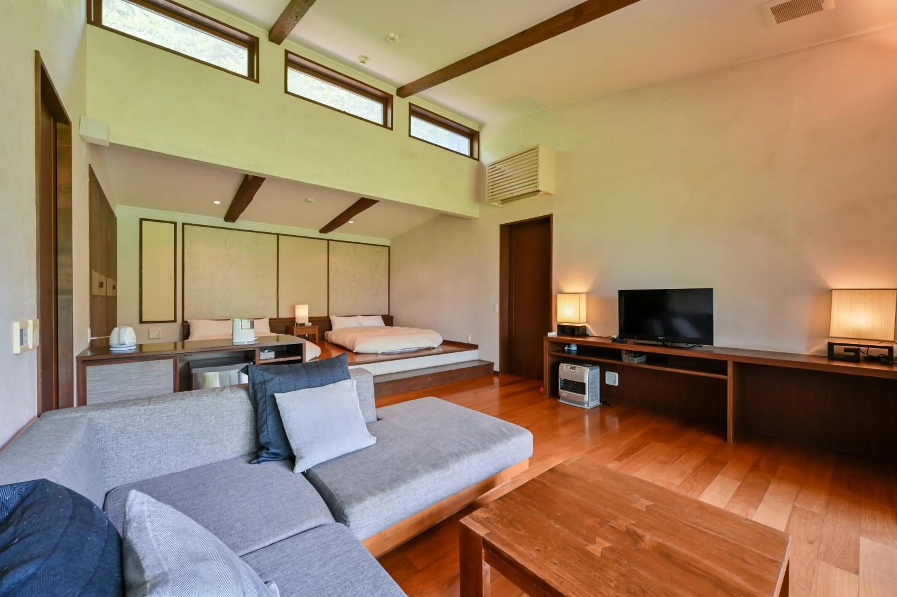 Bed in Oita Kuoritei