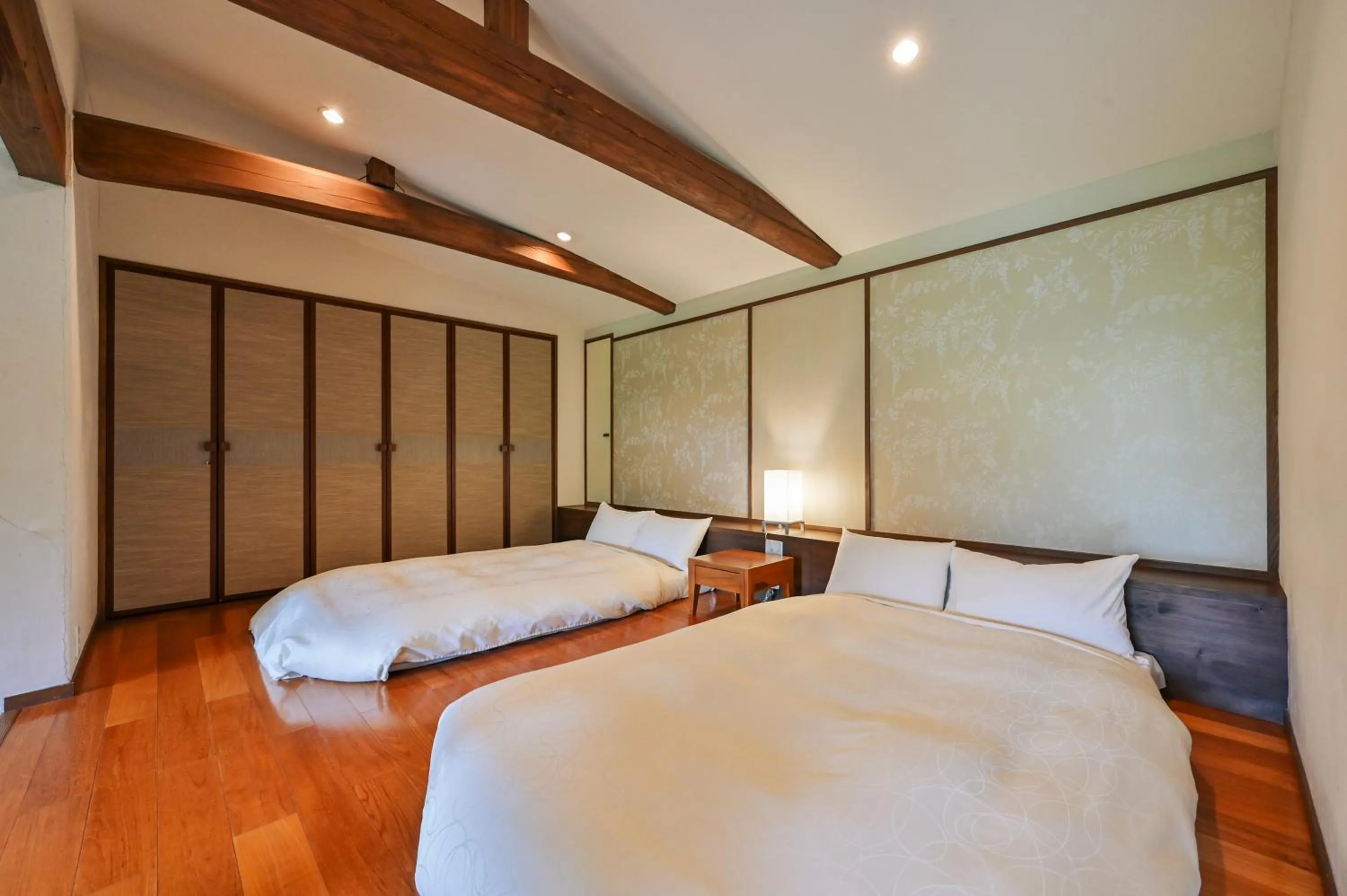 Bed in Oita Kuoritei