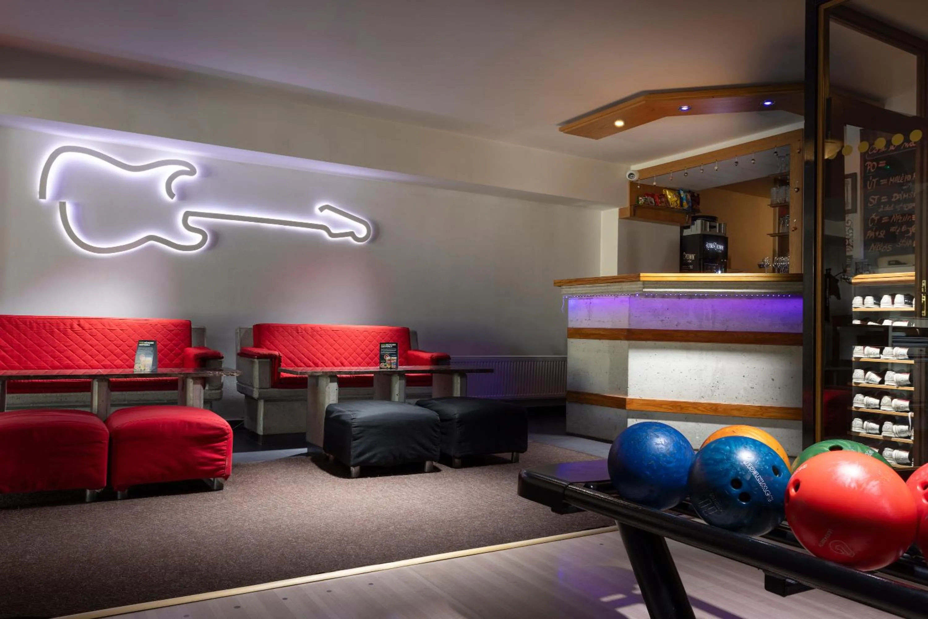Lounge or bar in Hotel Praděd Thamm