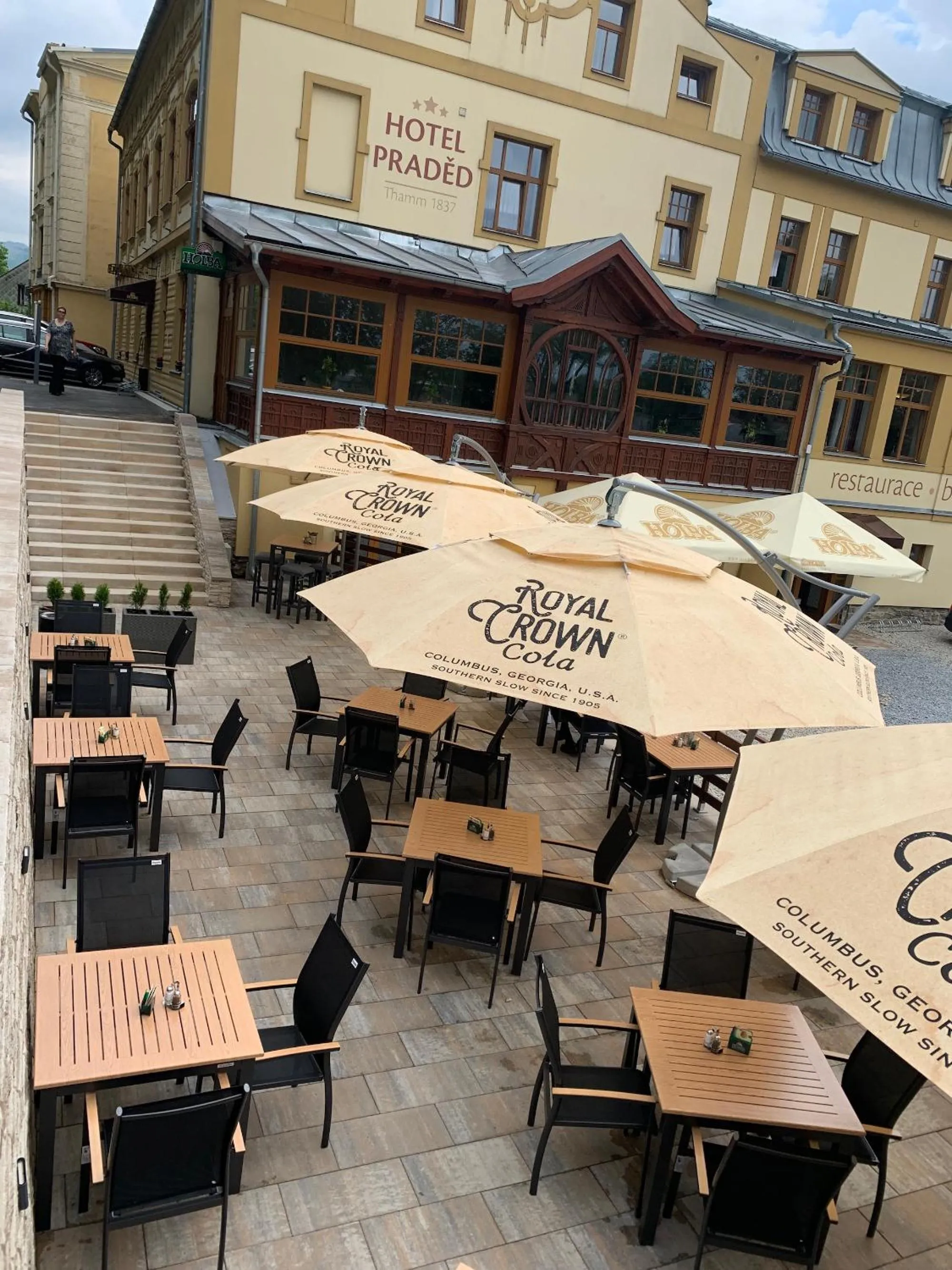 Balcony/Terrace in Hotel Praděd Thamm