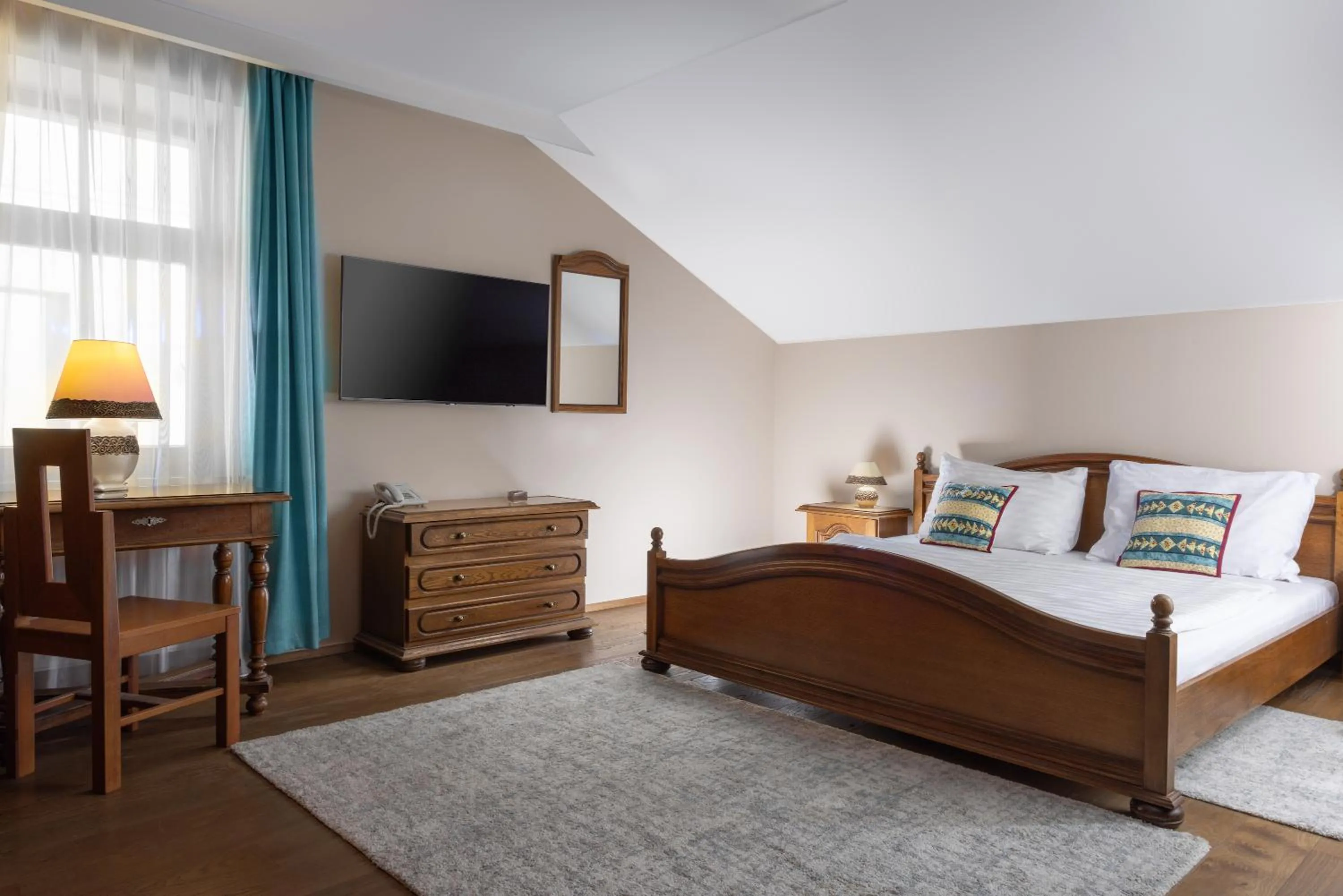 Bed in Hotel Praděd Thamm