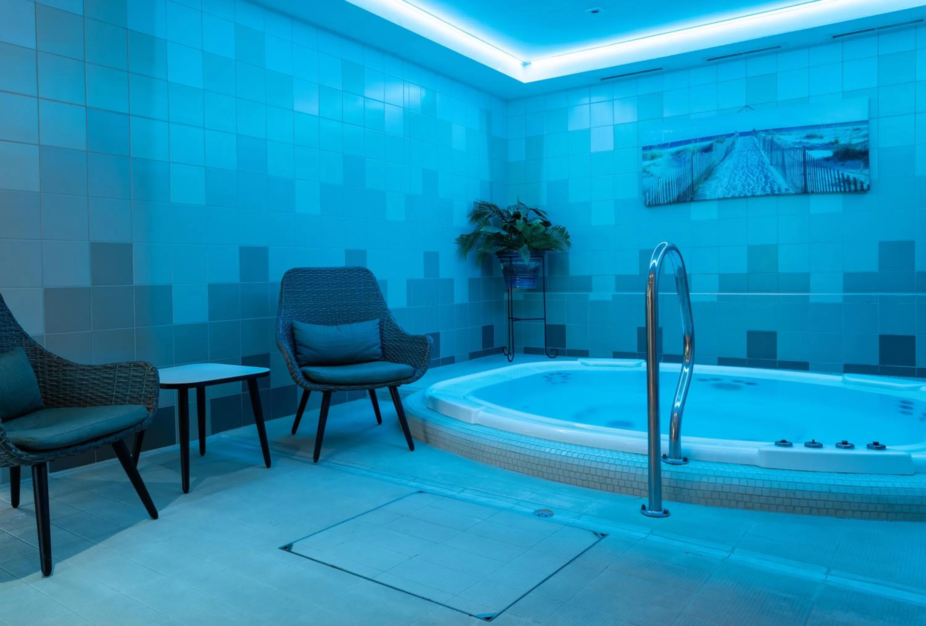 Hot Tub in Hotel Praděd Thamm