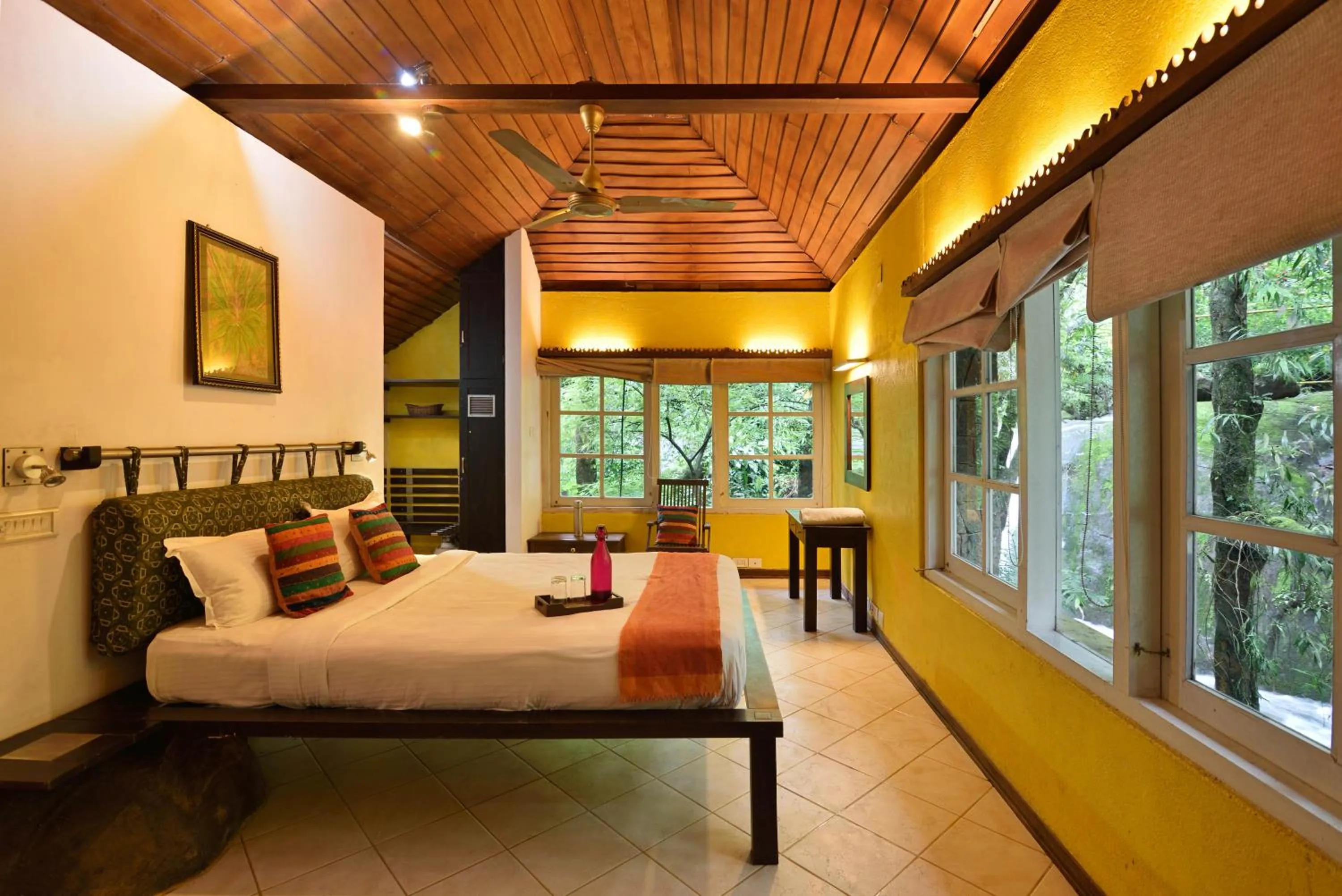 Photo of the whole room, Bed in Mystic Mayapott, Thekkady